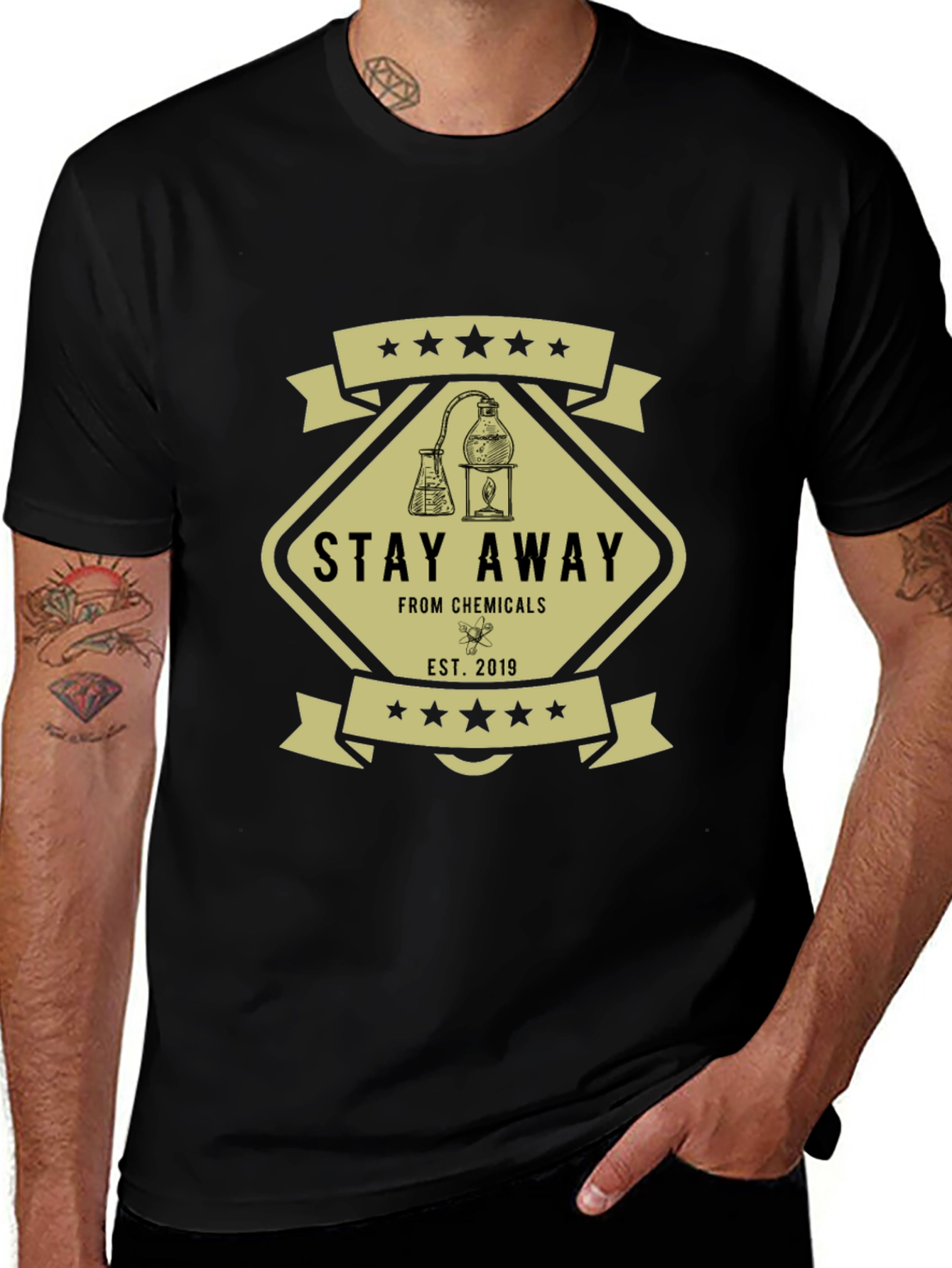 Stay Away From Chemicals T-Shirt