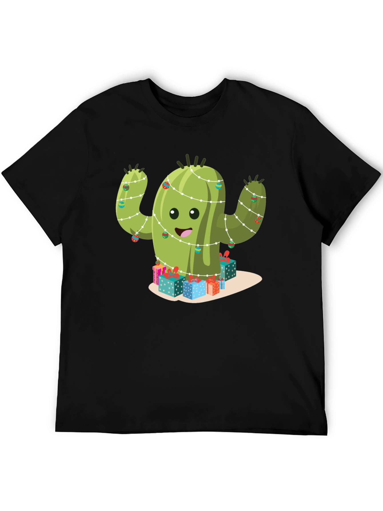 Festive Cactus Graphic Tee
