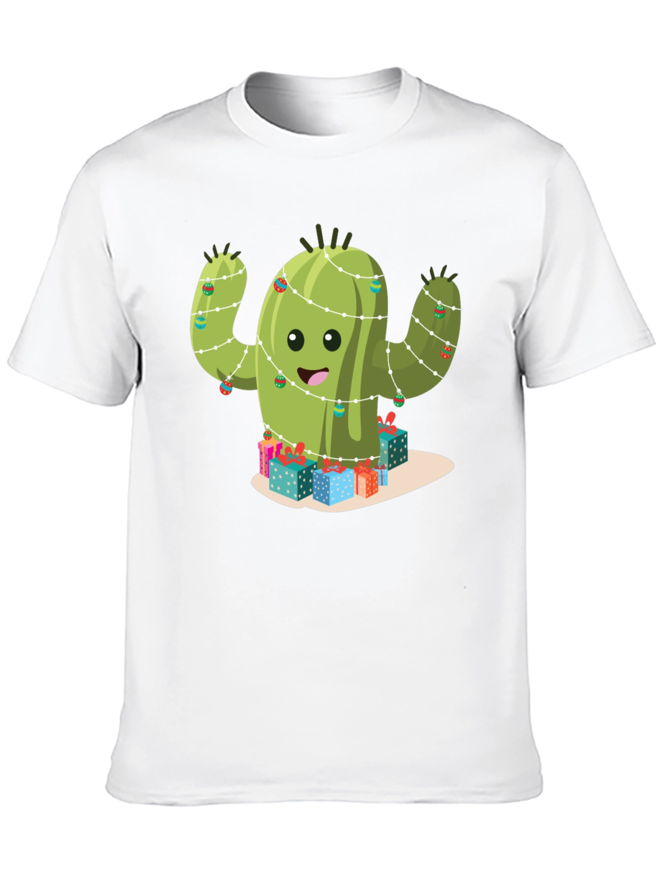 Festive Cactus Graphic Tee
