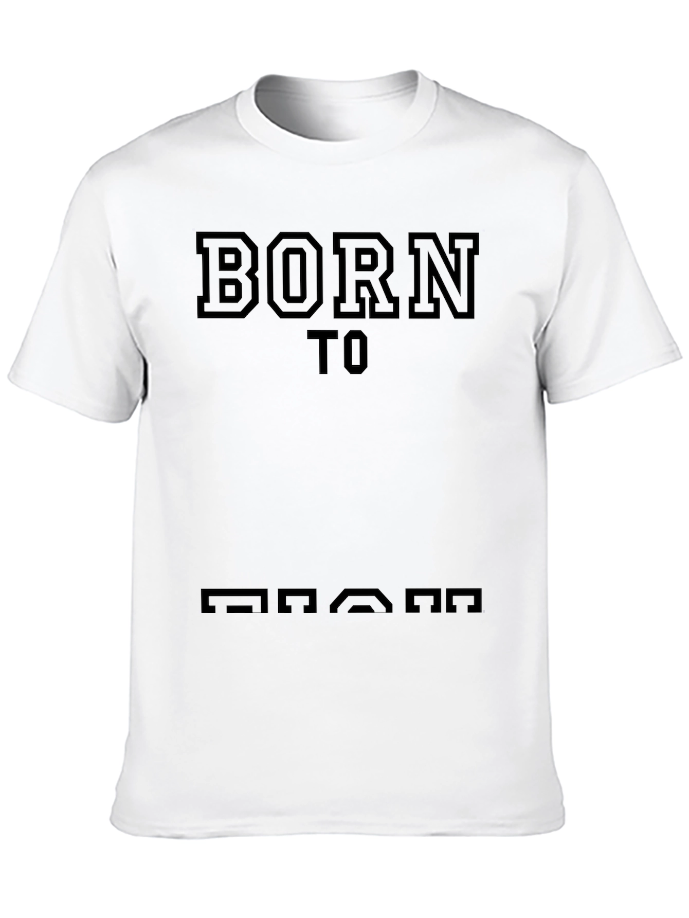 Born To Grarr Black Graphic Tee
