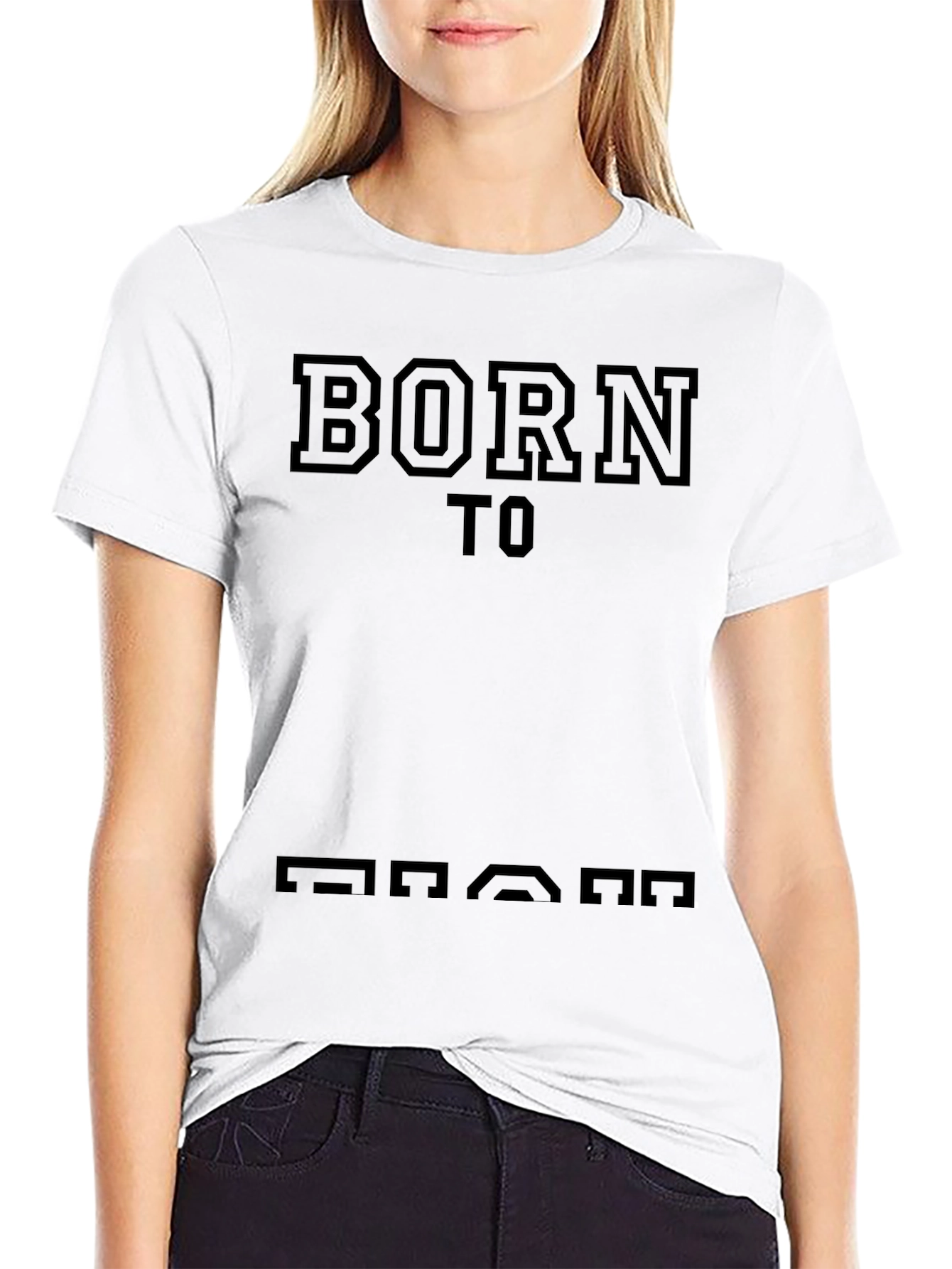 Born To Grarr Black Graphic Tee