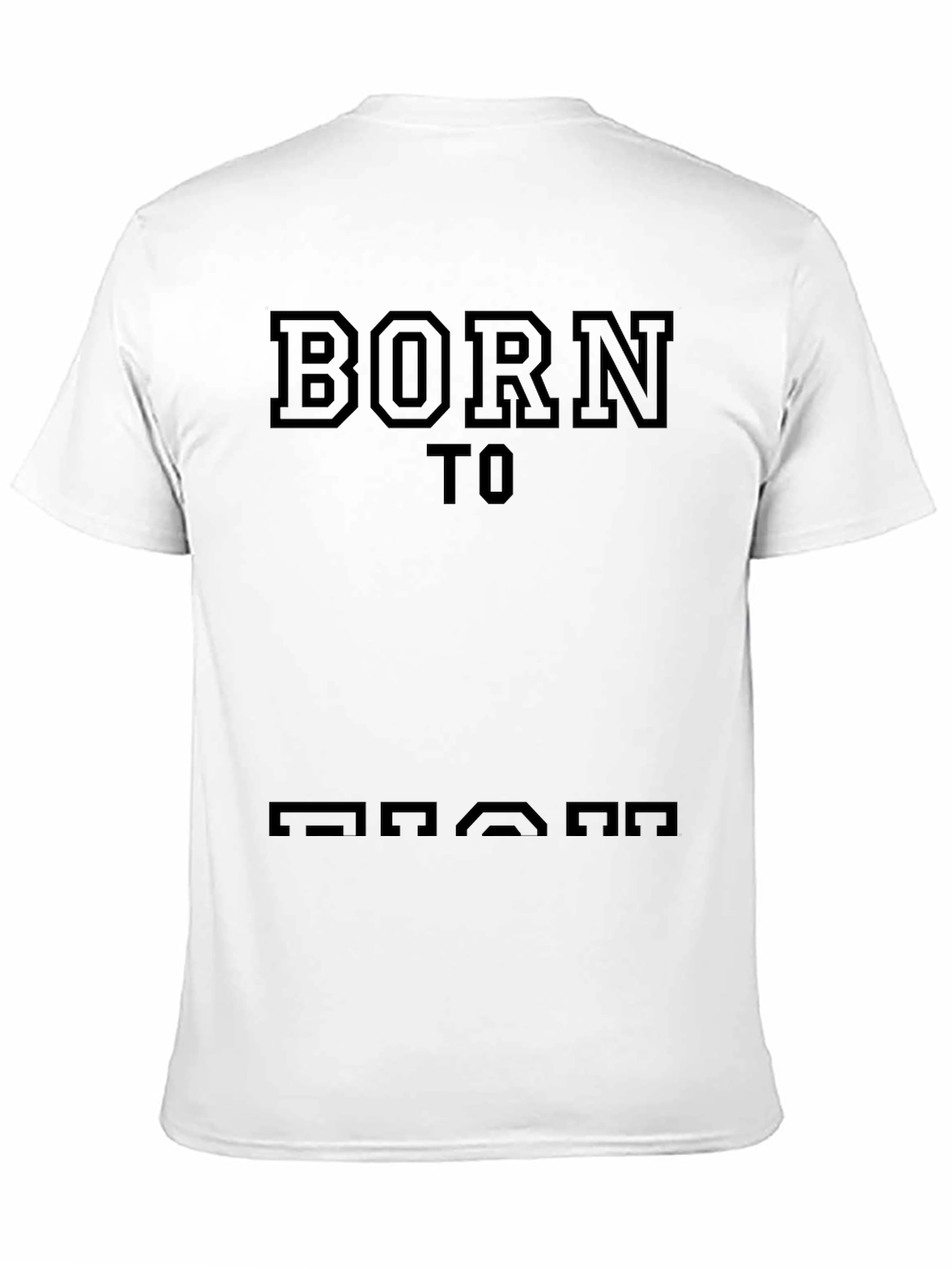 Born To Grarr Black Graphic Tee