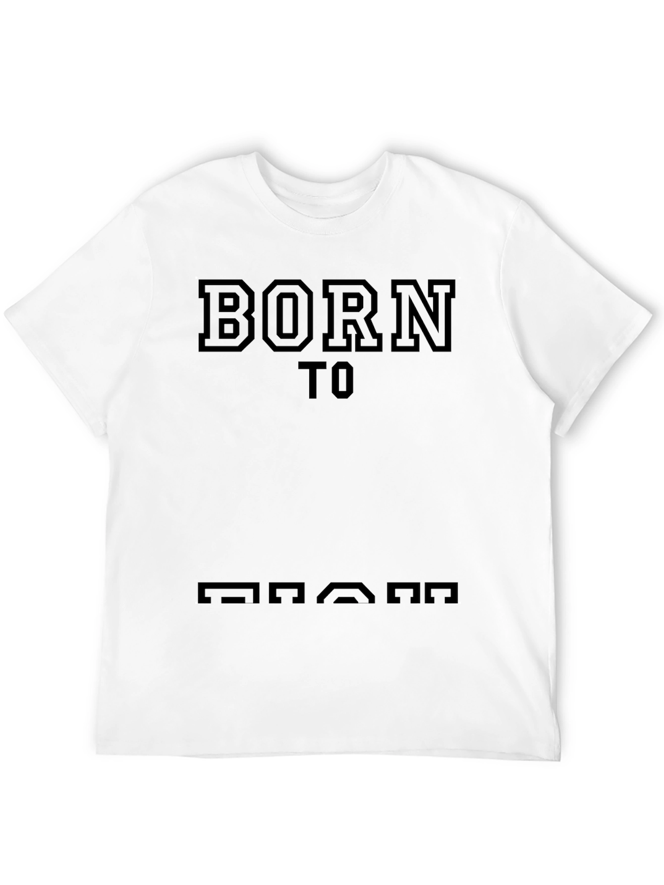 Born To Grarr Black Graphic Tee