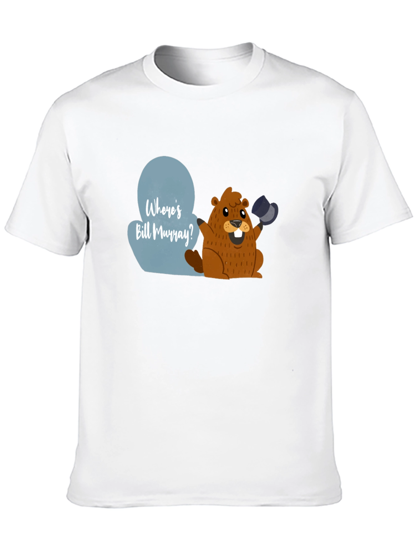Wheres Bill Murray? Groundhog Day Graphic Tee