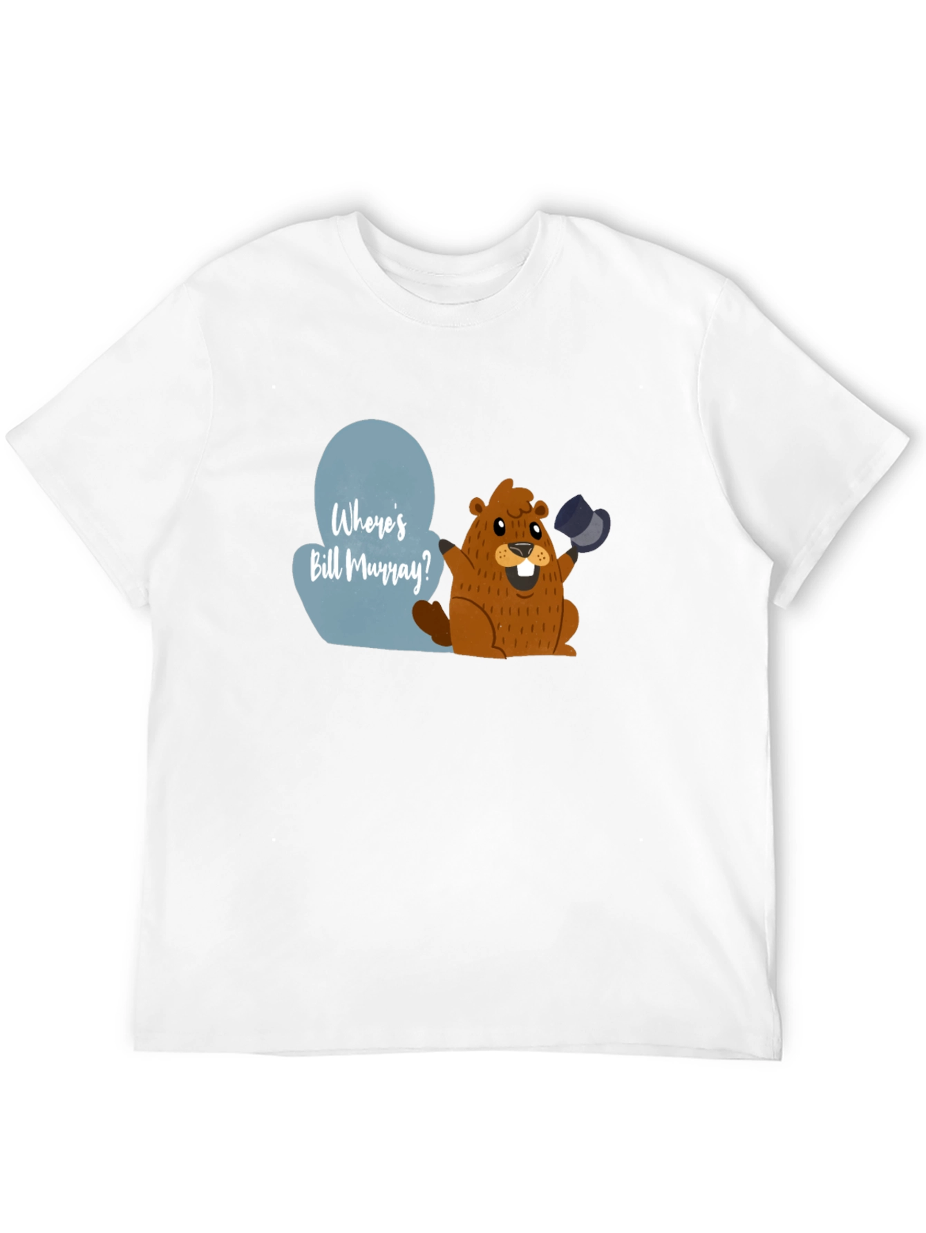 Wheres Bill Murray? Groundhog Day Graphic Tee