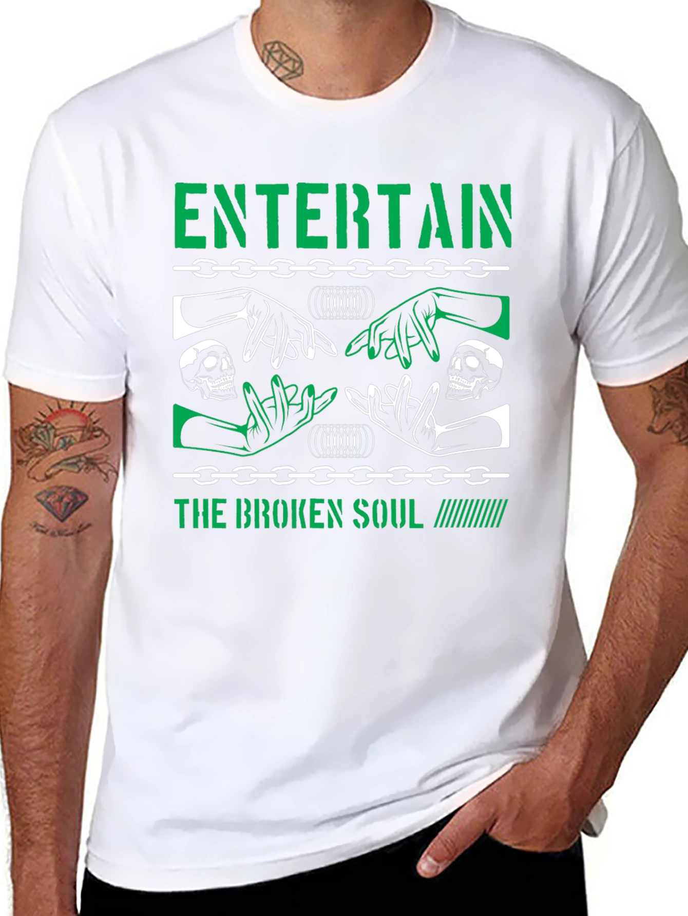 Entertain the Broken Soul Graphic Tee