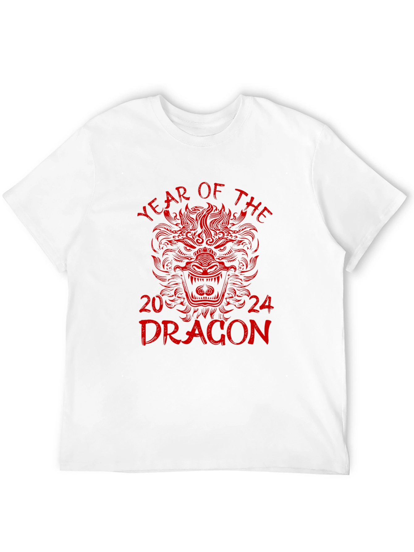 Year of the Dragon 2024 Black T-Shirt