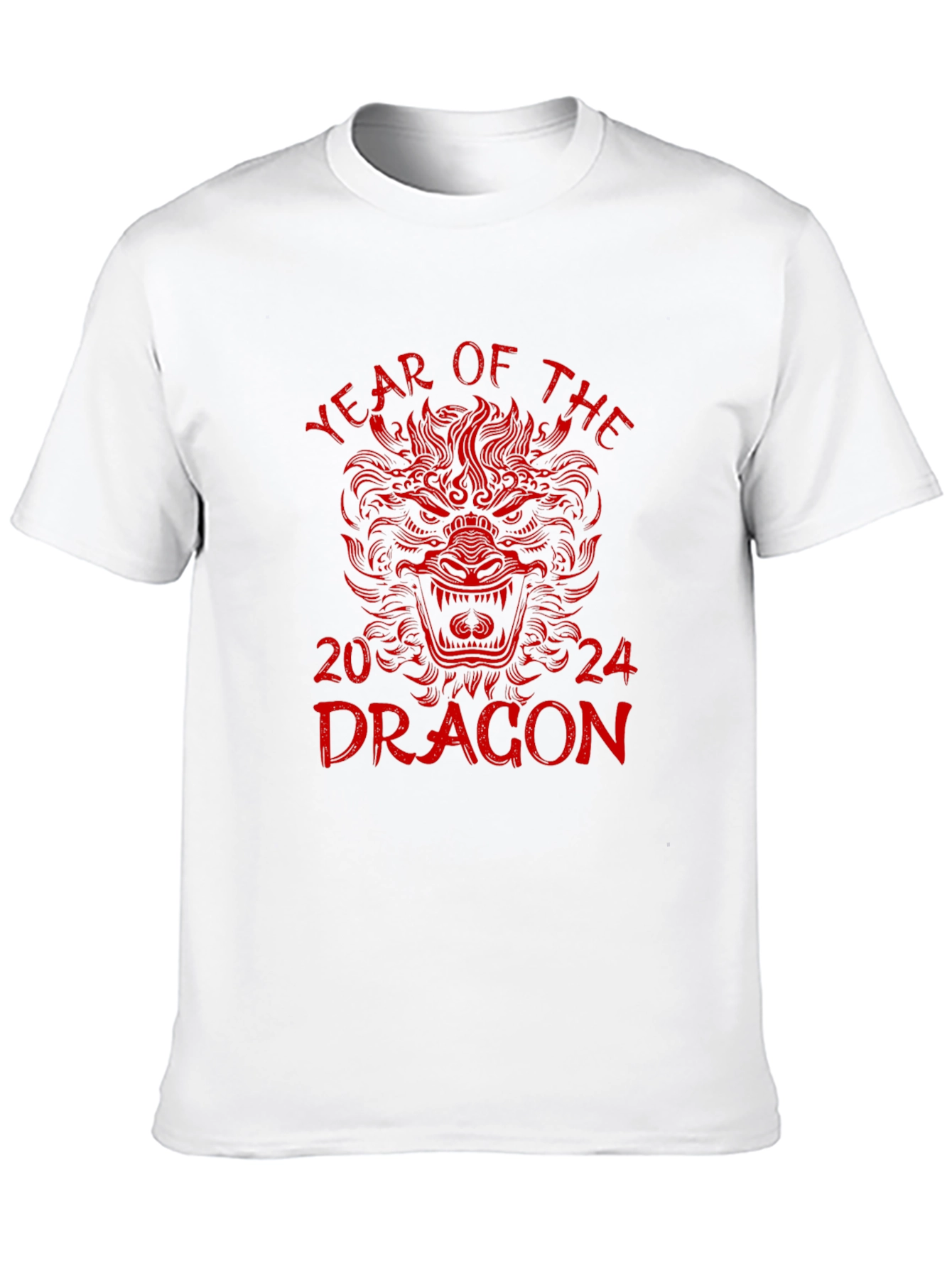 Year of the Dragon 2024 Black T-Shirt
