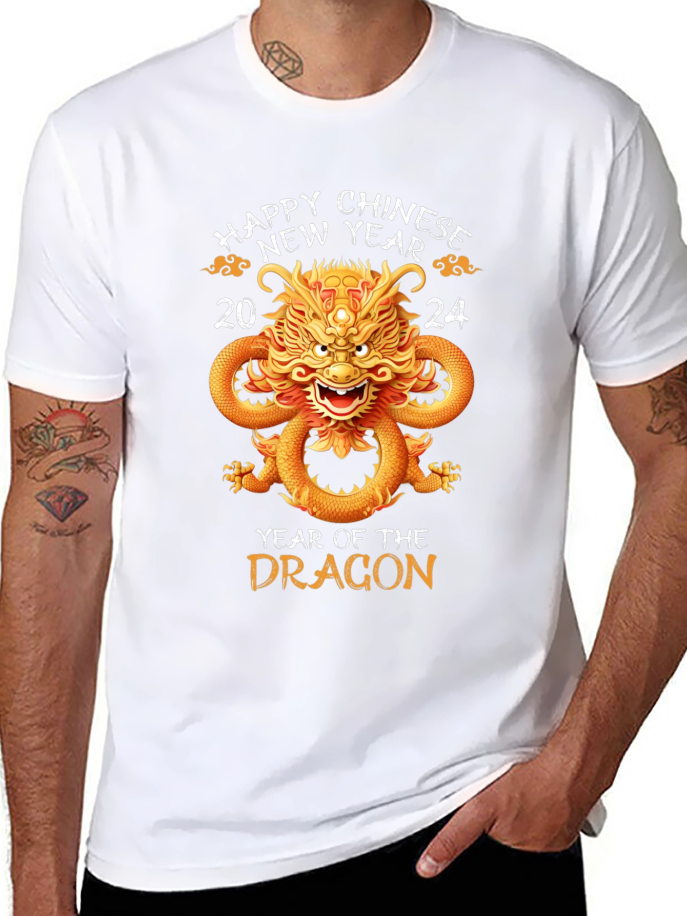 Happy Chinese New Year 2024 Dragon T-Shirt