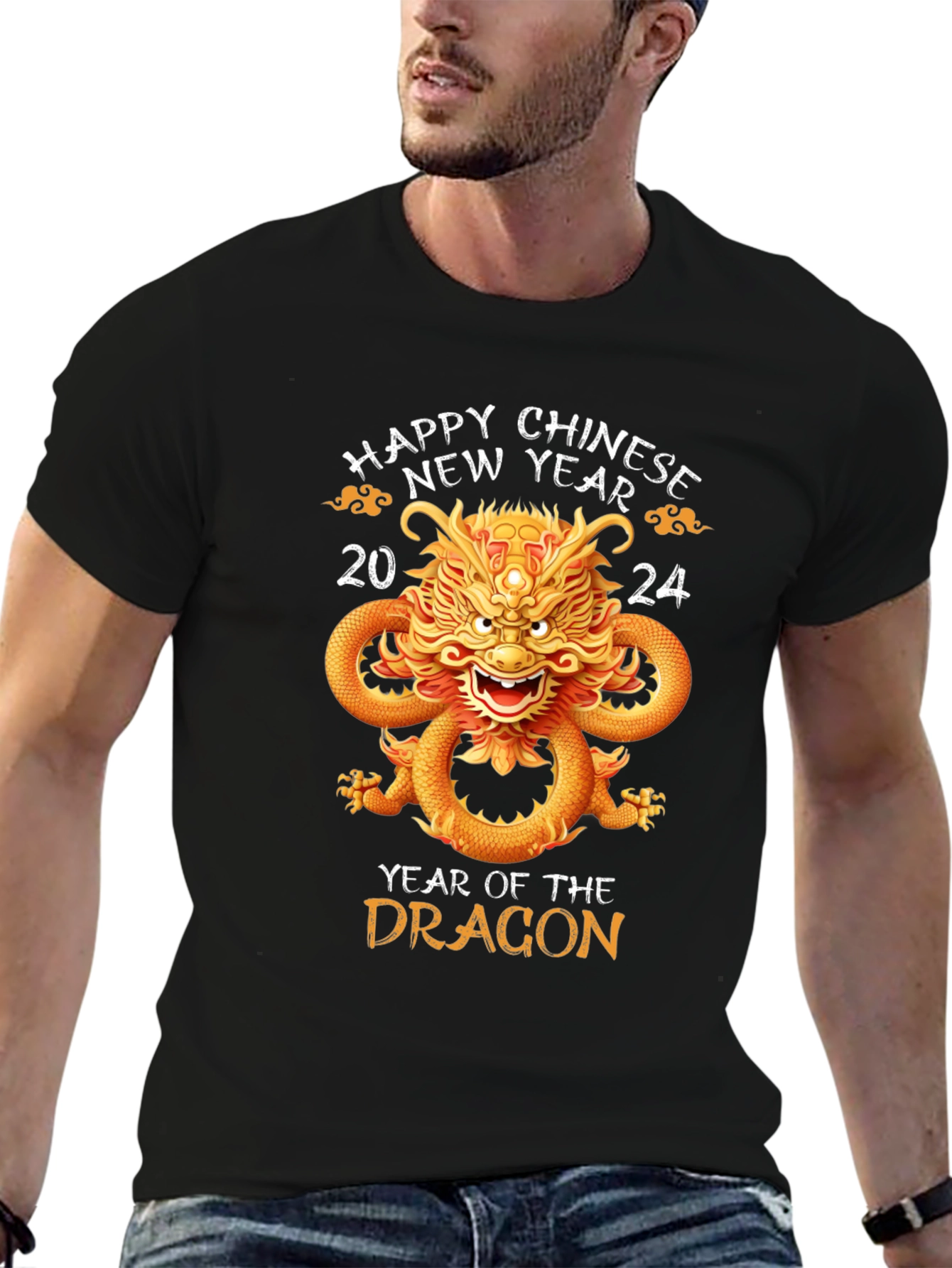 Happy Chinese New Year 2024 Dragon T-Shirt