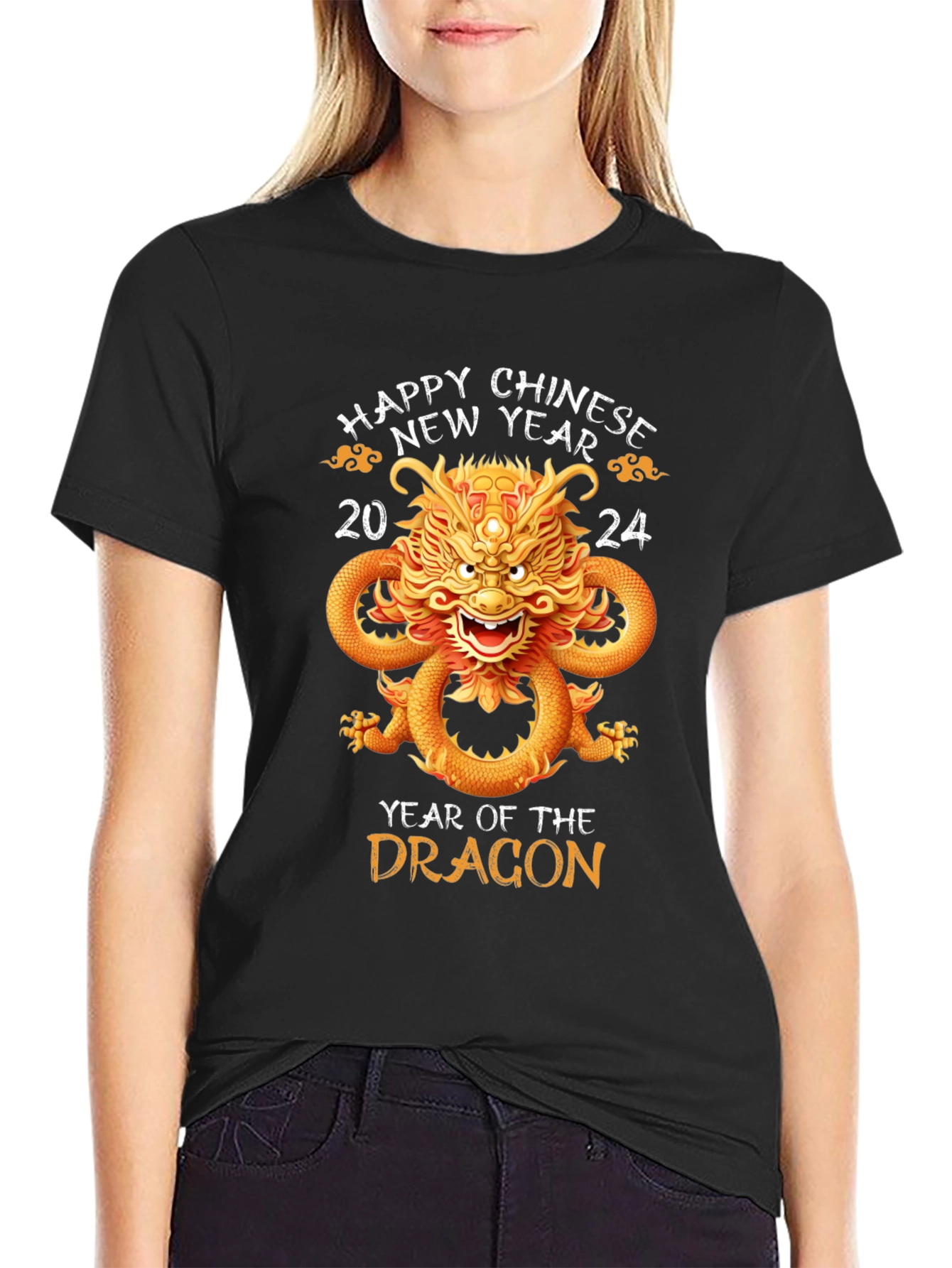 Happy Chinese New Year 2024 Dragon T-Shirt