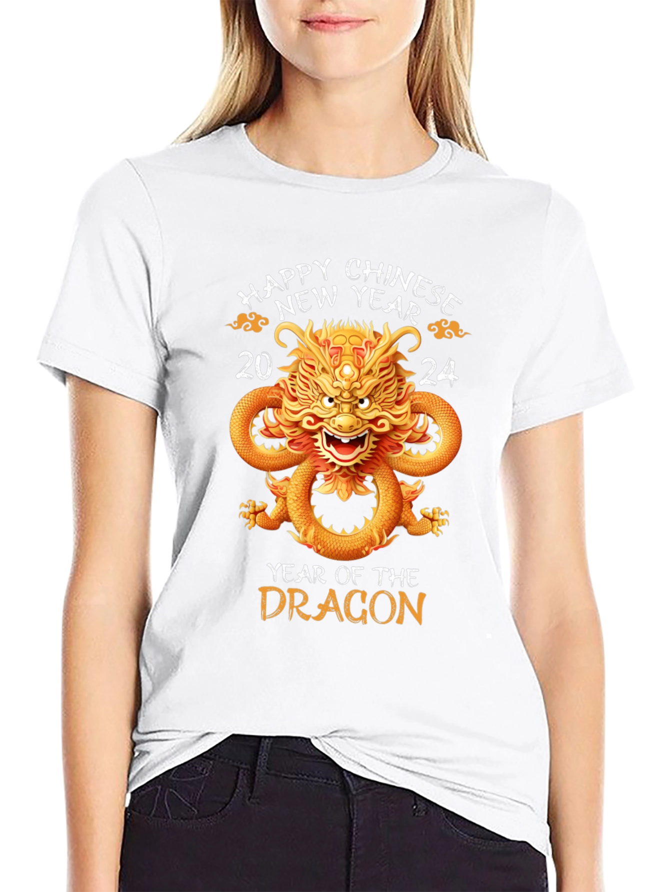 Happy Chinese New Year 2024 Dragon T-Shirt