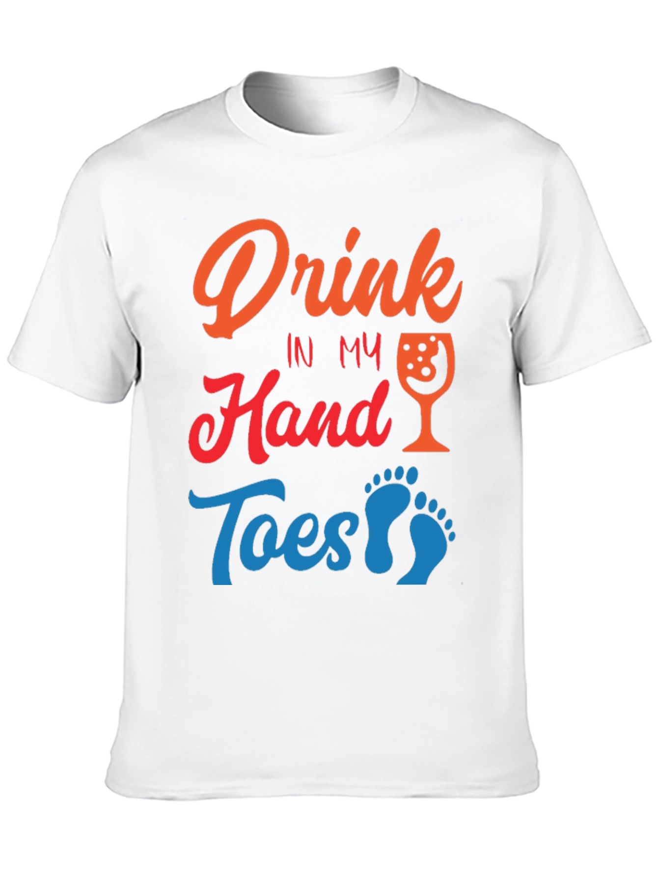 Drink in My Hand Toes in Sand T-Shirt