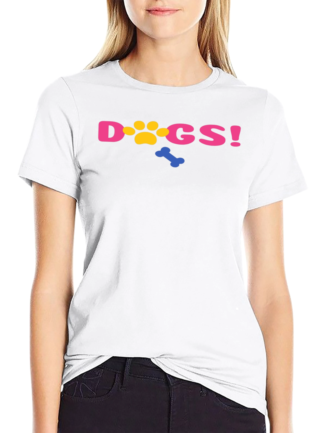 Dogs! Graphic Print Tee