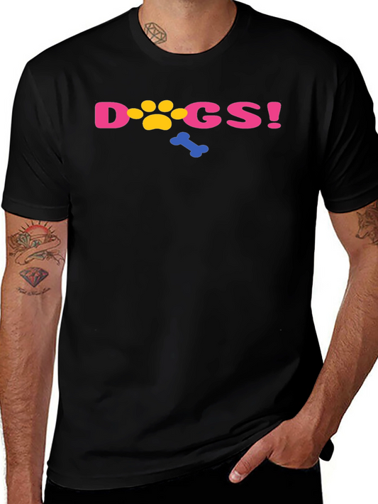 Dogs! Graphic Print Tee