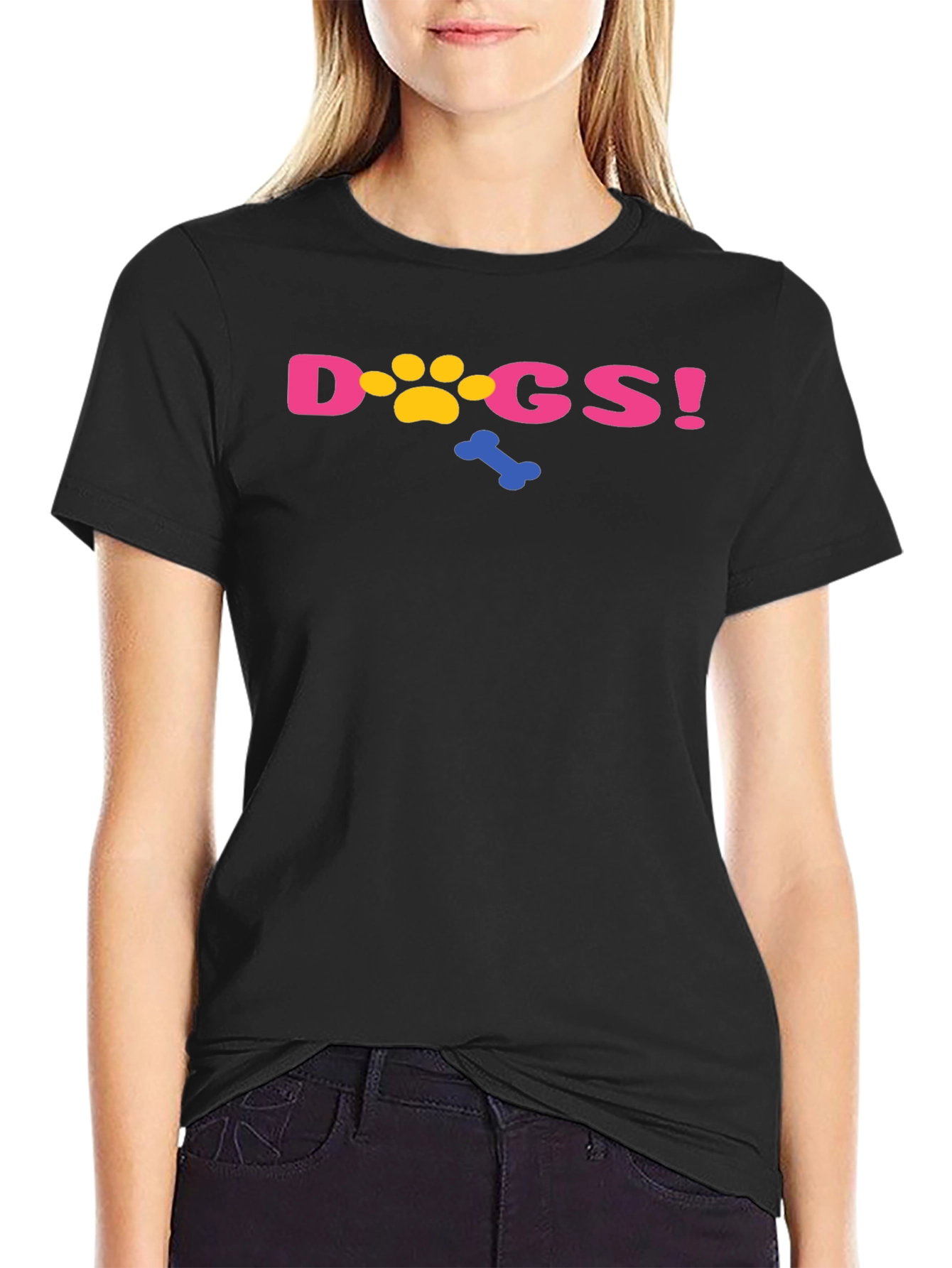 Dogs! Graphic Print Tee
