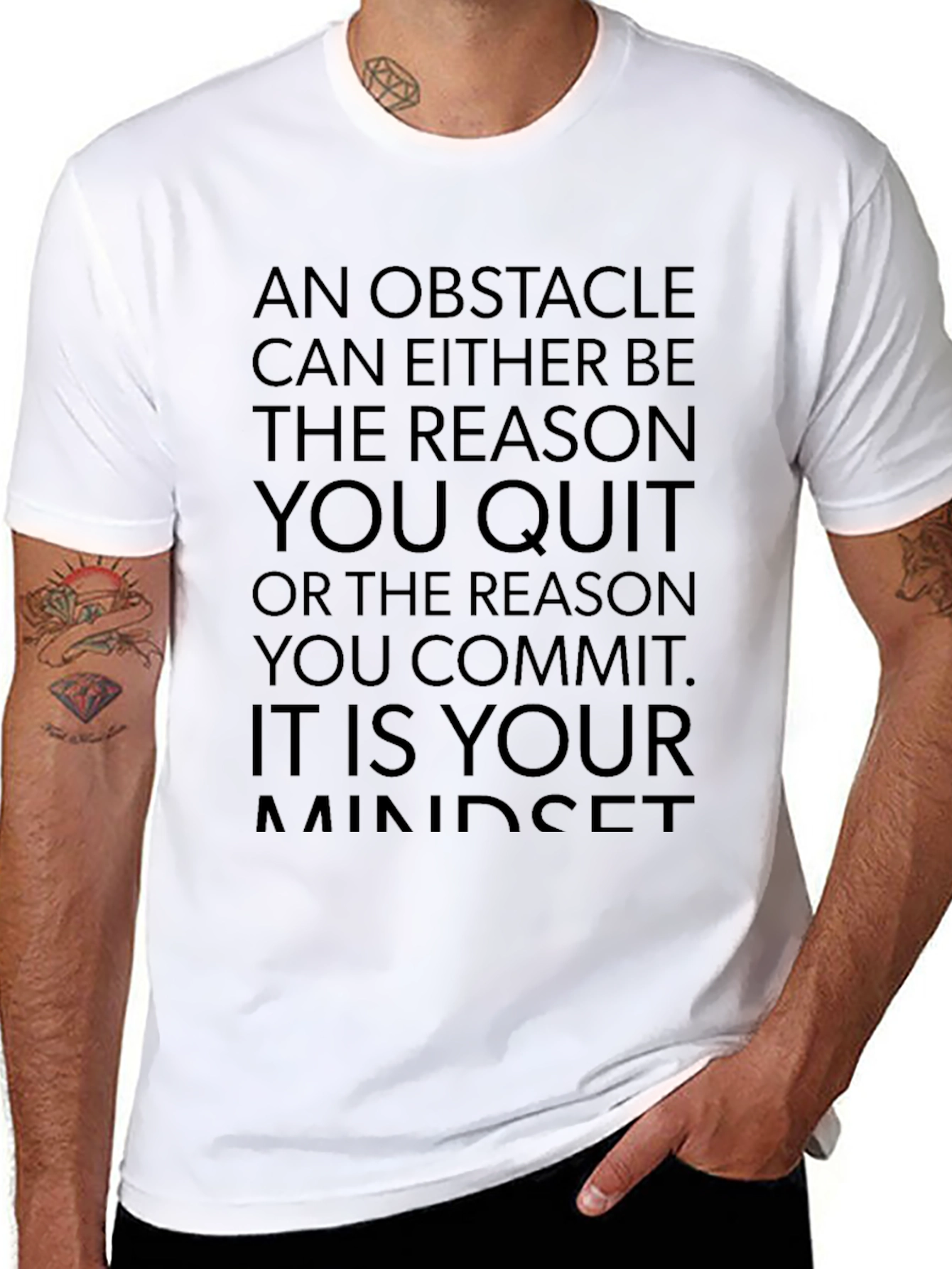 Mindset Matters Graphic Tee - Motivational Shirt