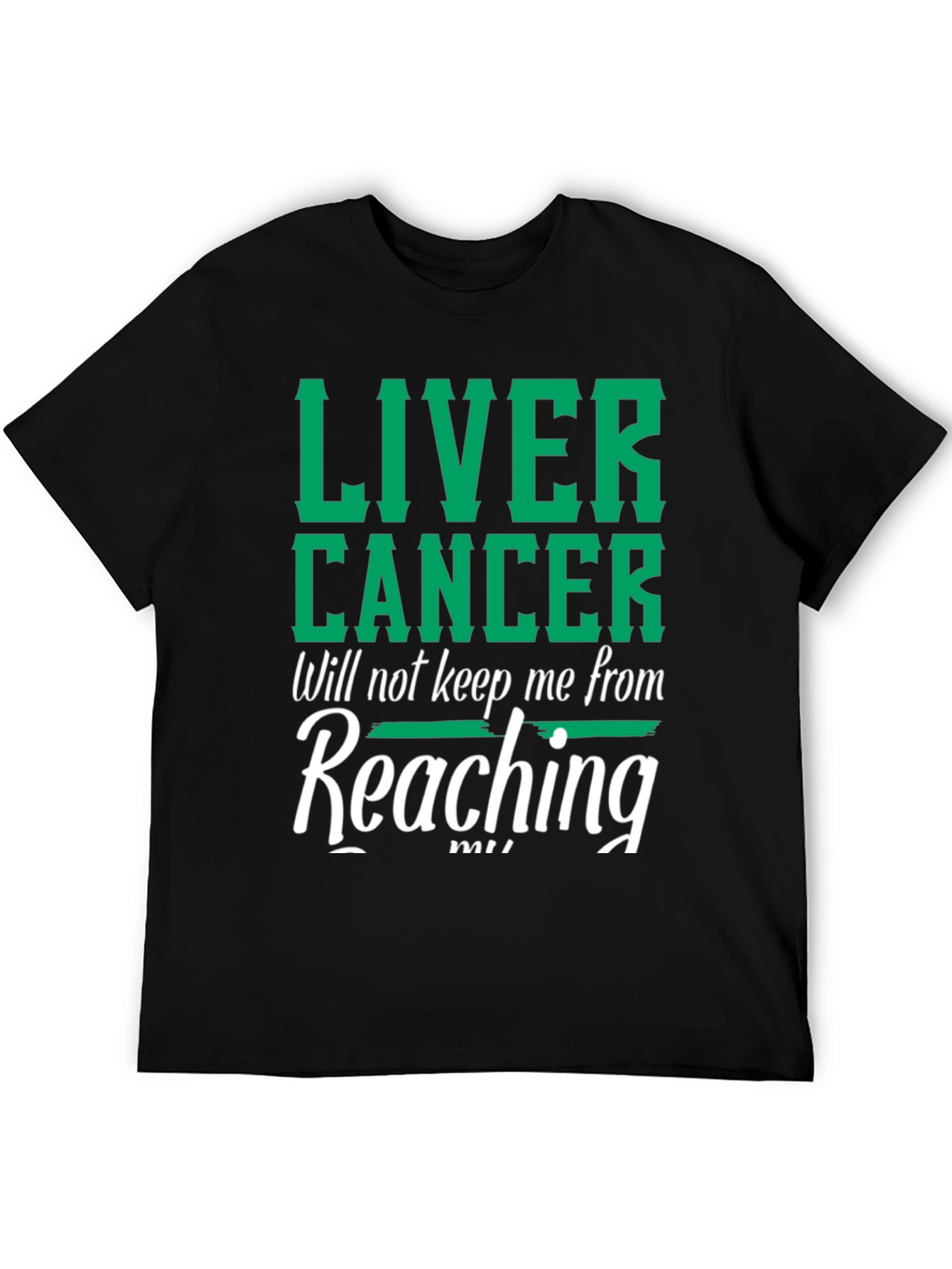 Liver Cancer Awareness Graphic T-Shirt