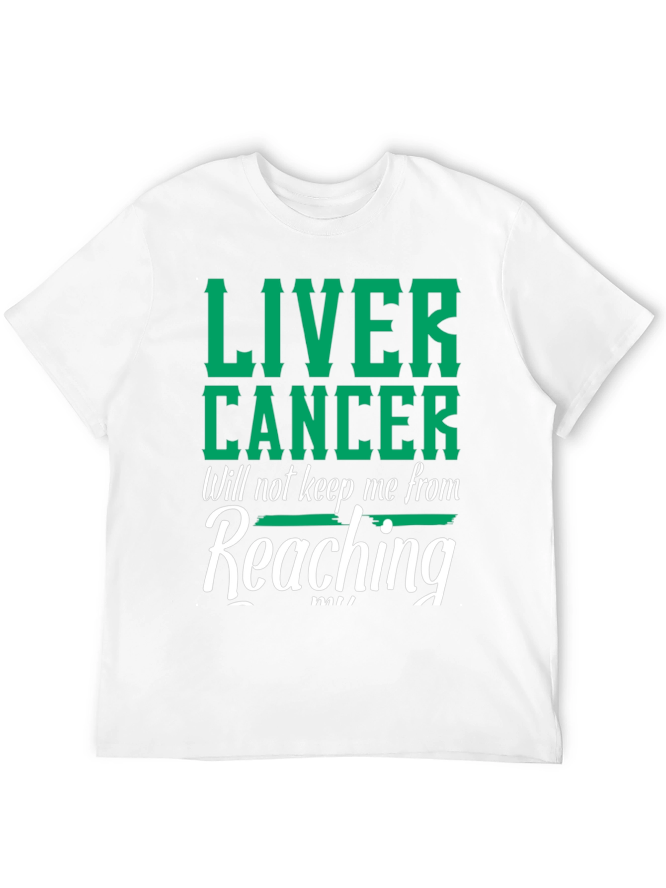 Liver Cancer Awareness Graphic T-Shirt