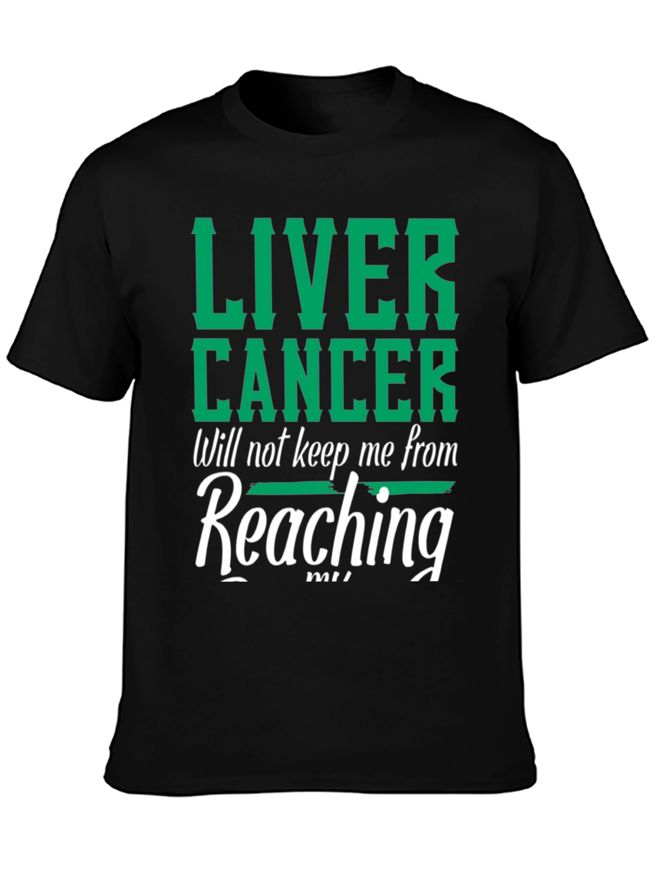 Liver Cancer Awareness Graphic T-Shirt