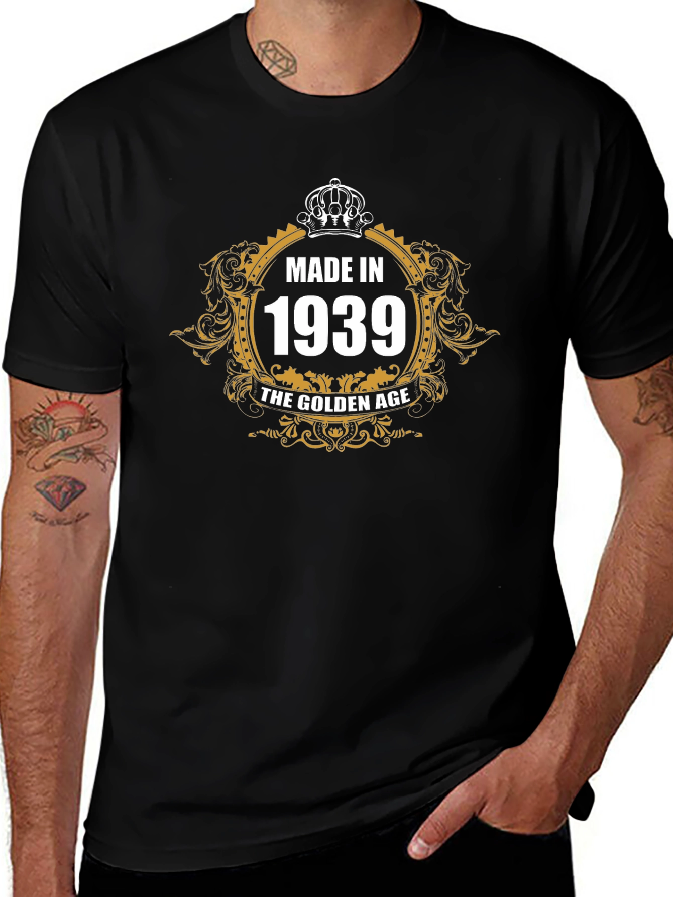 Made in 1939 T-Shirt: The Golden Age Birthday Tee