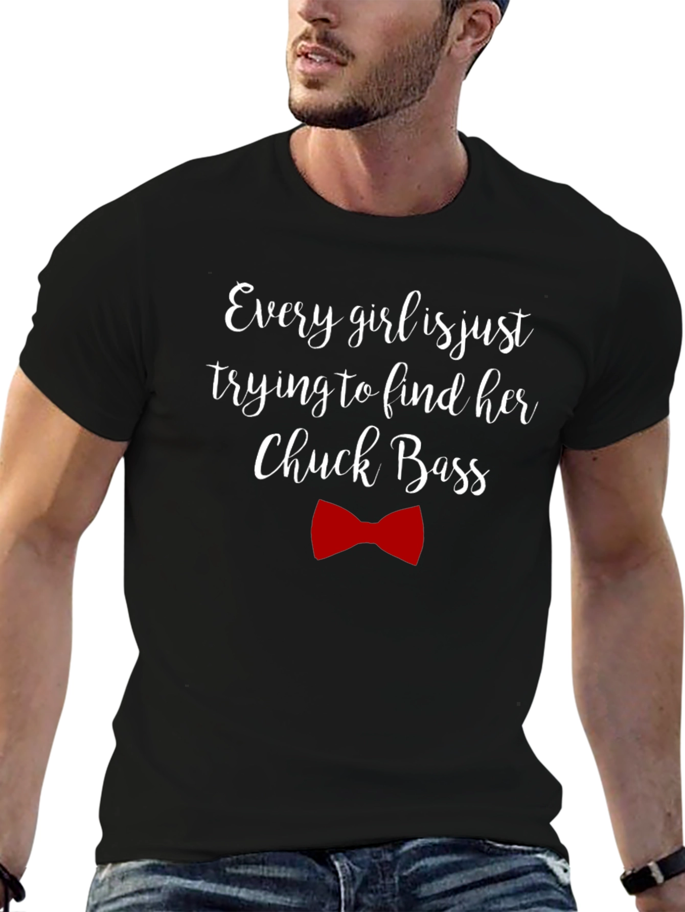 Chuck Bass T-Shirt - Novelty Fan Tee