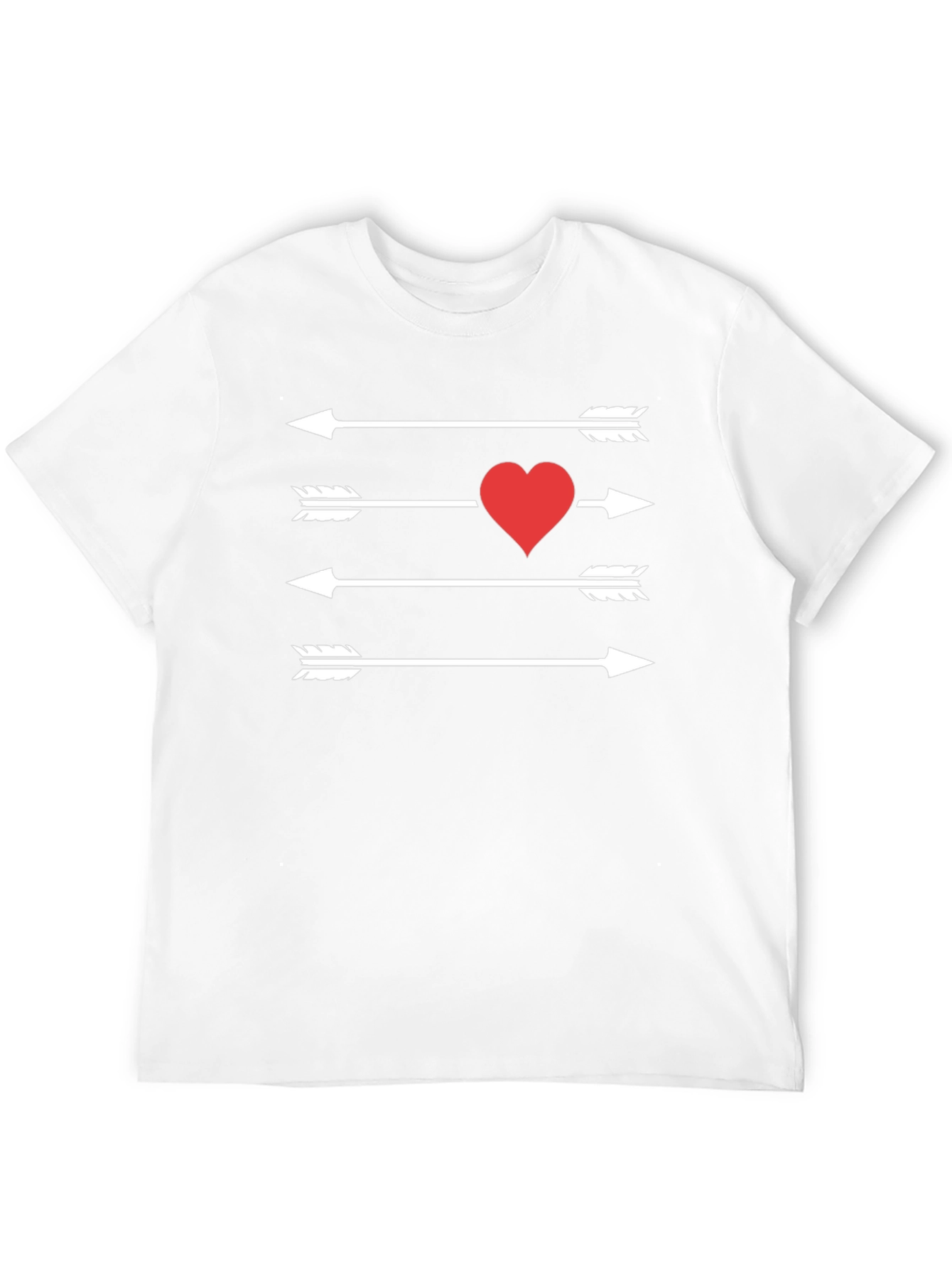 Cupids Arrow T-Shirt - Mens Black Tee