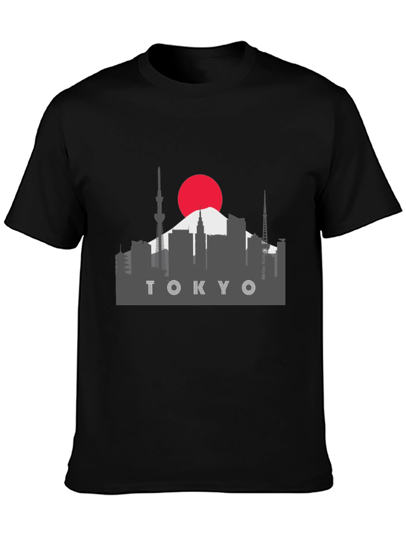 Tokyo Skyline Graphic T-Shirt