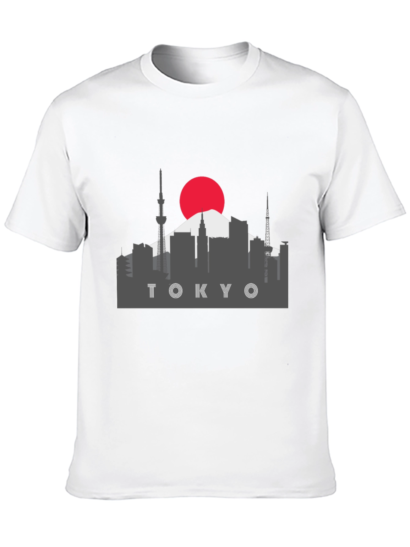Tokyo Skyline Graphic T-Shirt