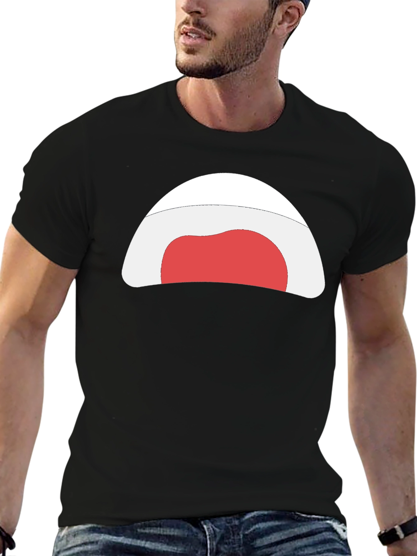 Funny Monster Mouth Graphic T-Shirt - Soft Cotton Tee