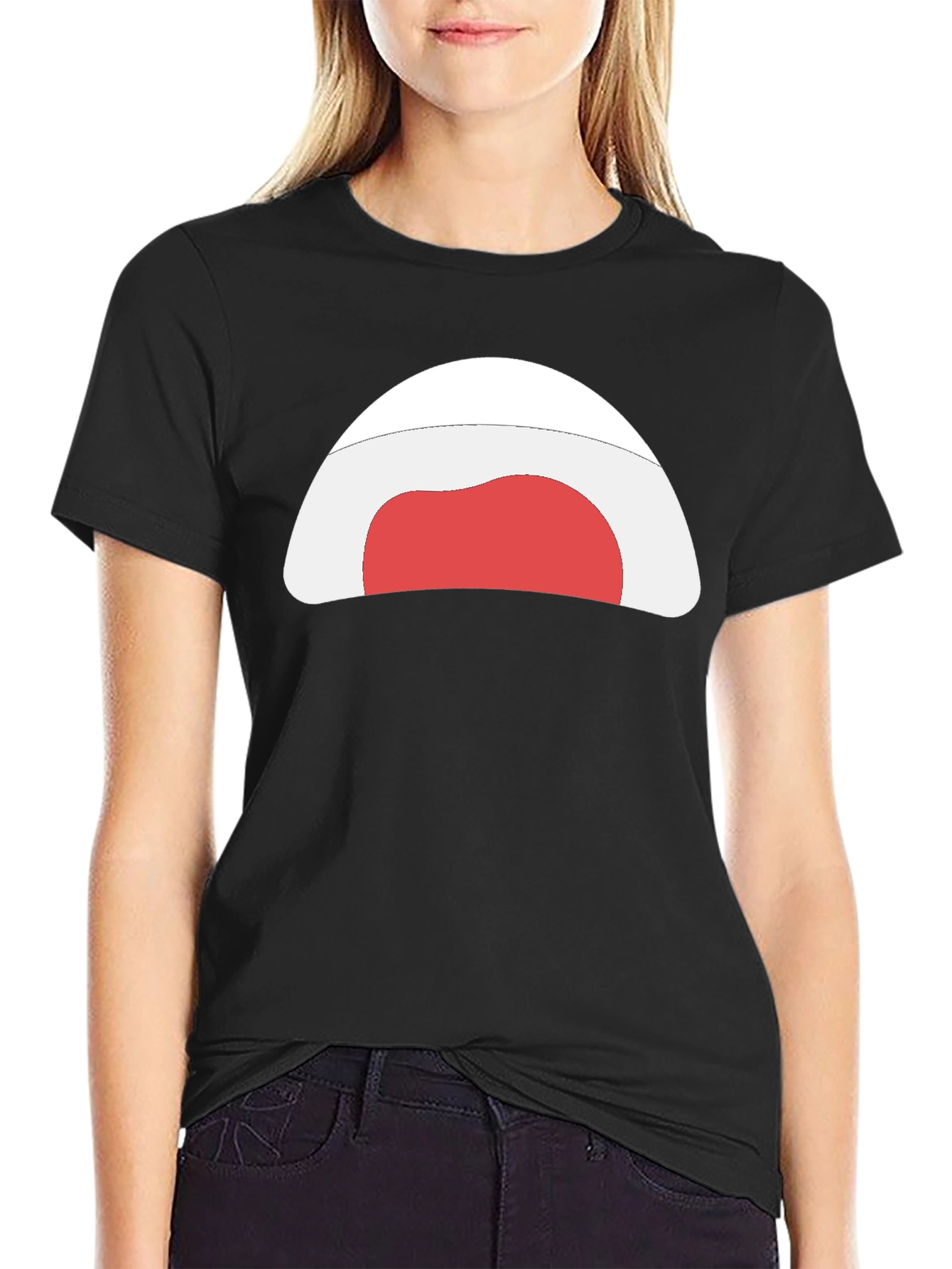 Funny Monster Mouth Graphic T-Shirt - Soft Cotton Tee