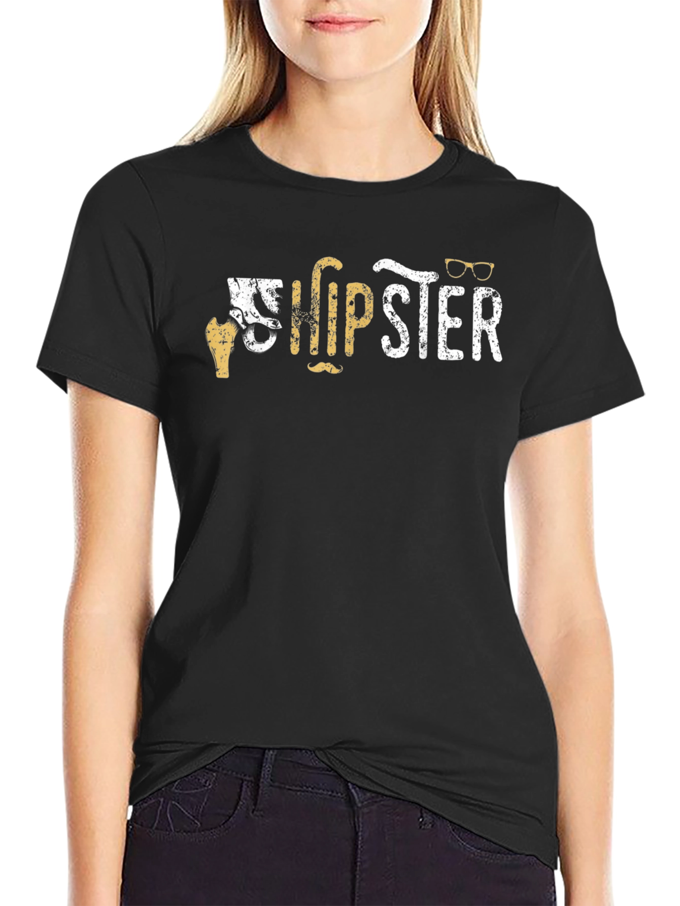 Hipster Graphic Tee - Quirky Beer Lover Design