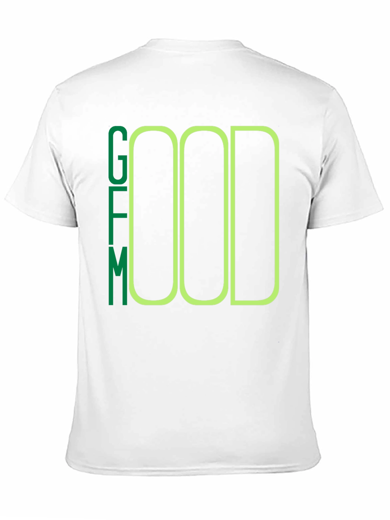 Graphic T-Shirt - Green Lettering