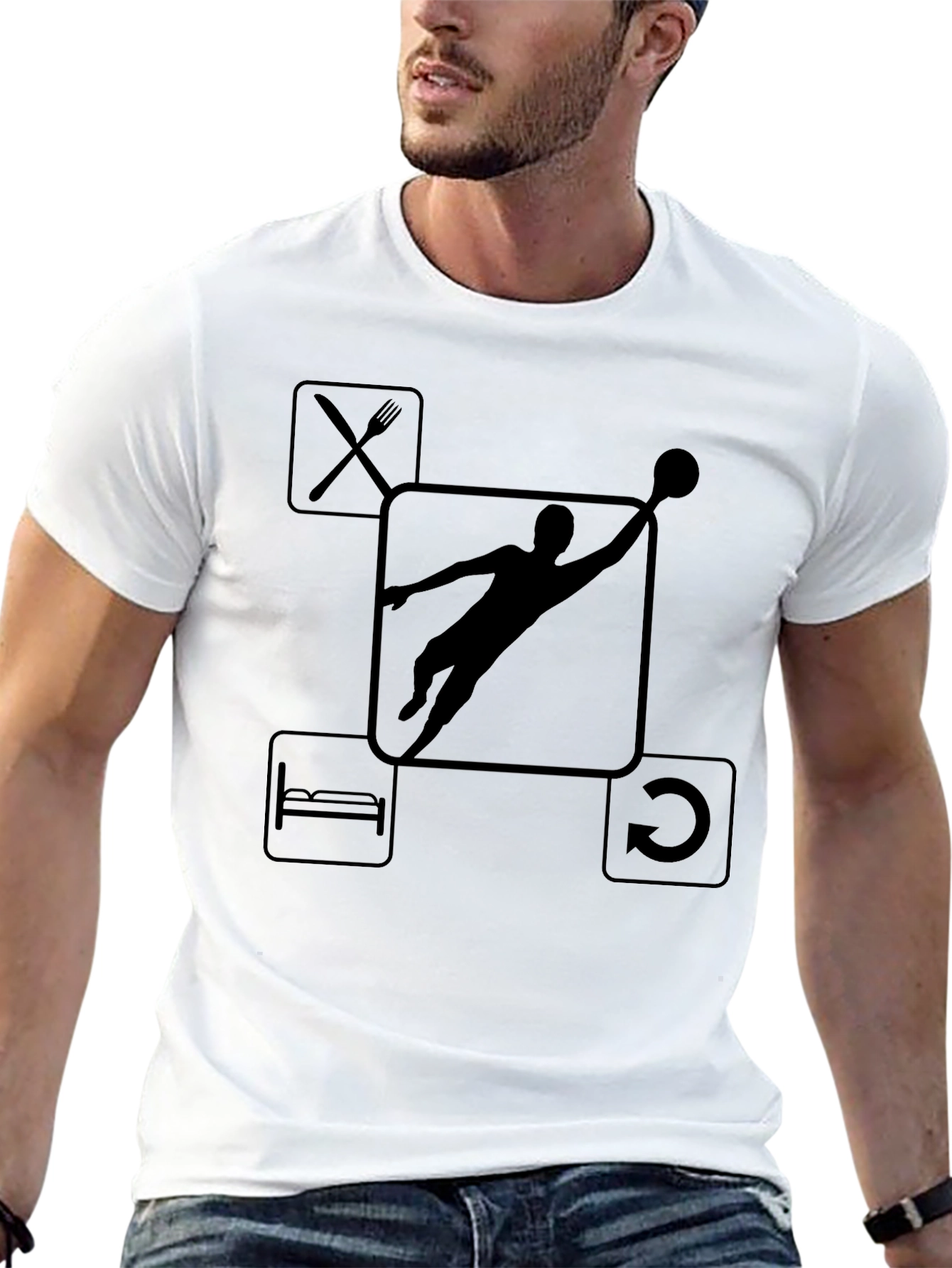 Eat Sleep Dunk Repeat T-Shirt