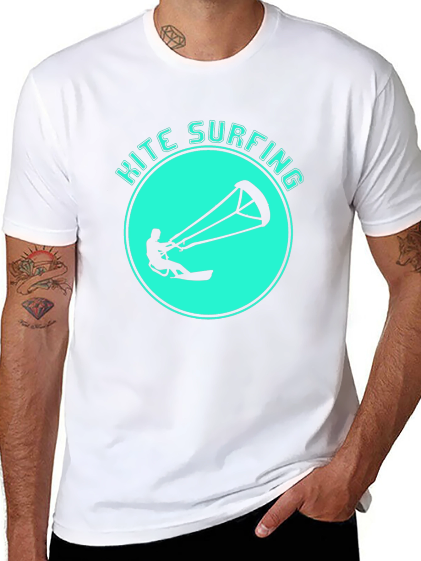Kite Surfing Graphic Tee