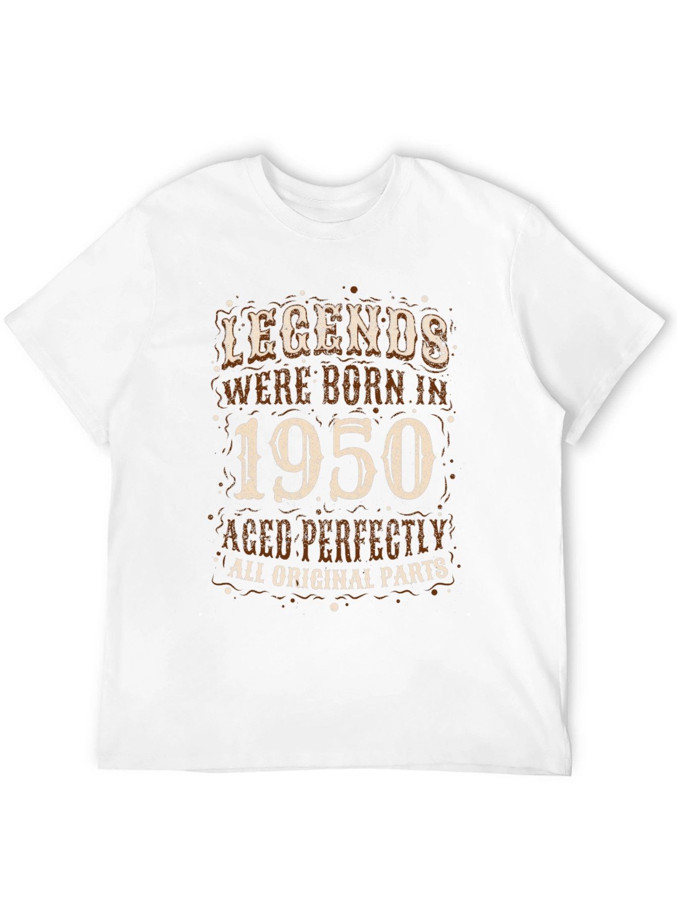 Legends Born in 1950 T-Shirt - Aged Perfectly!