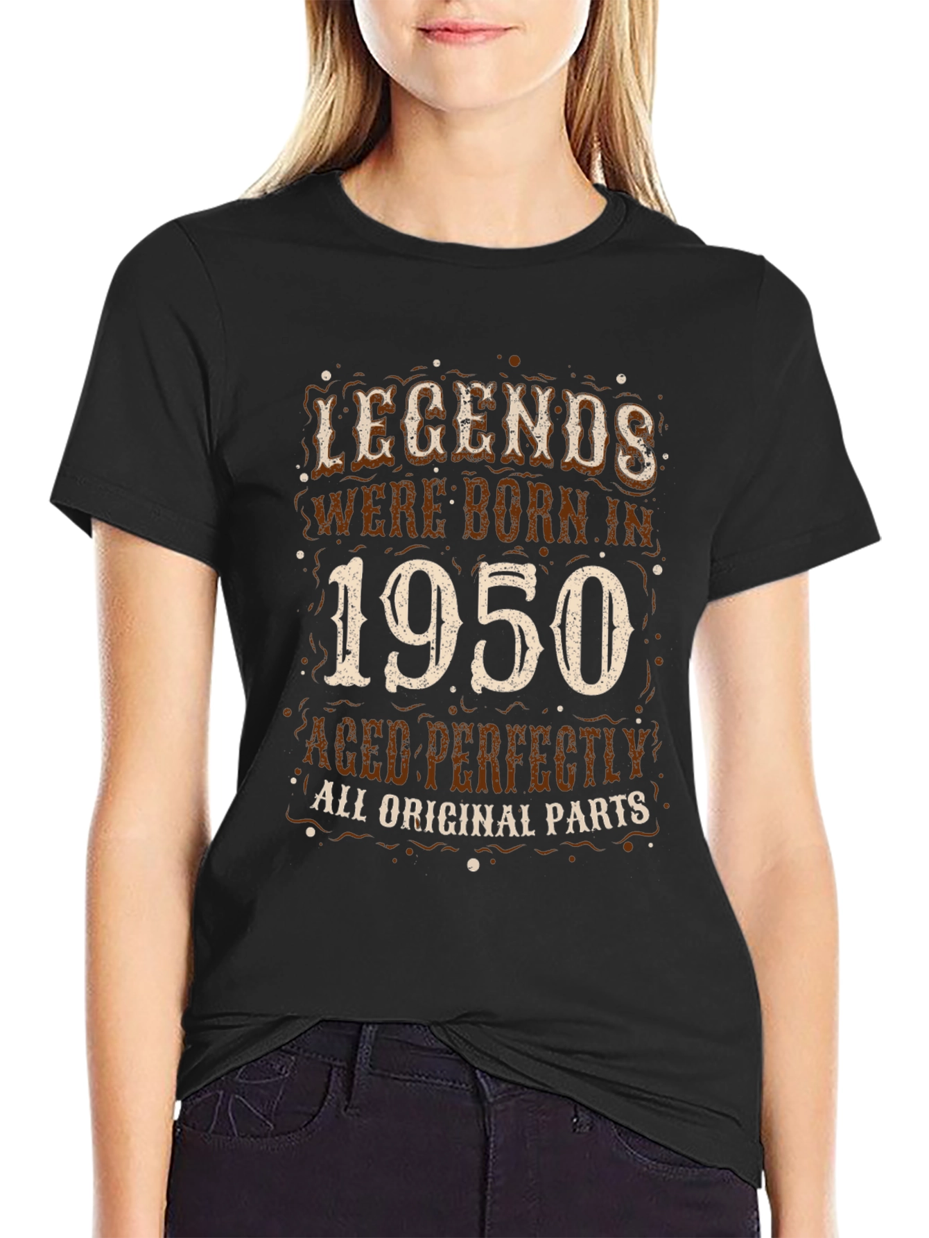 Legends Born in 1950 T-Shirt - Aged Perfectly!