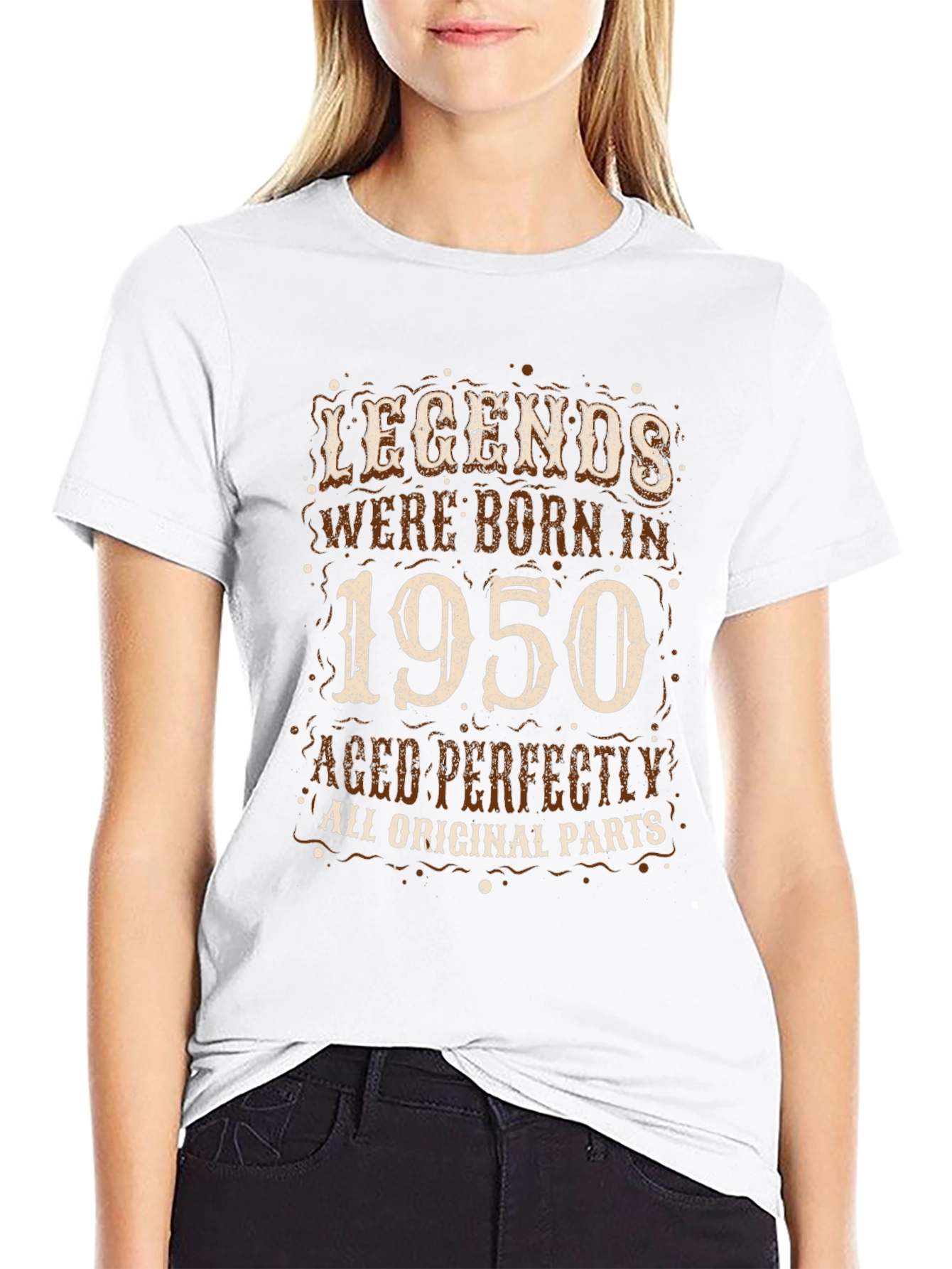 Legends Born in 1950 T-Shirt - Aged Perfectly!