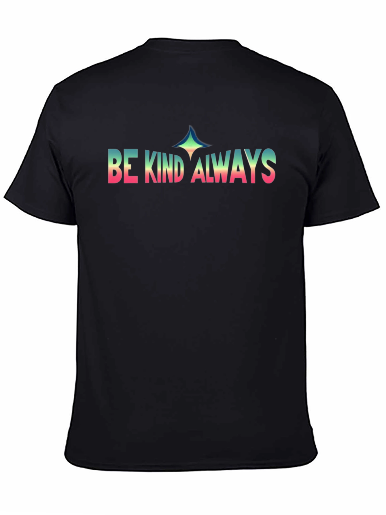 Be Kind Always Graphic Tee - Black