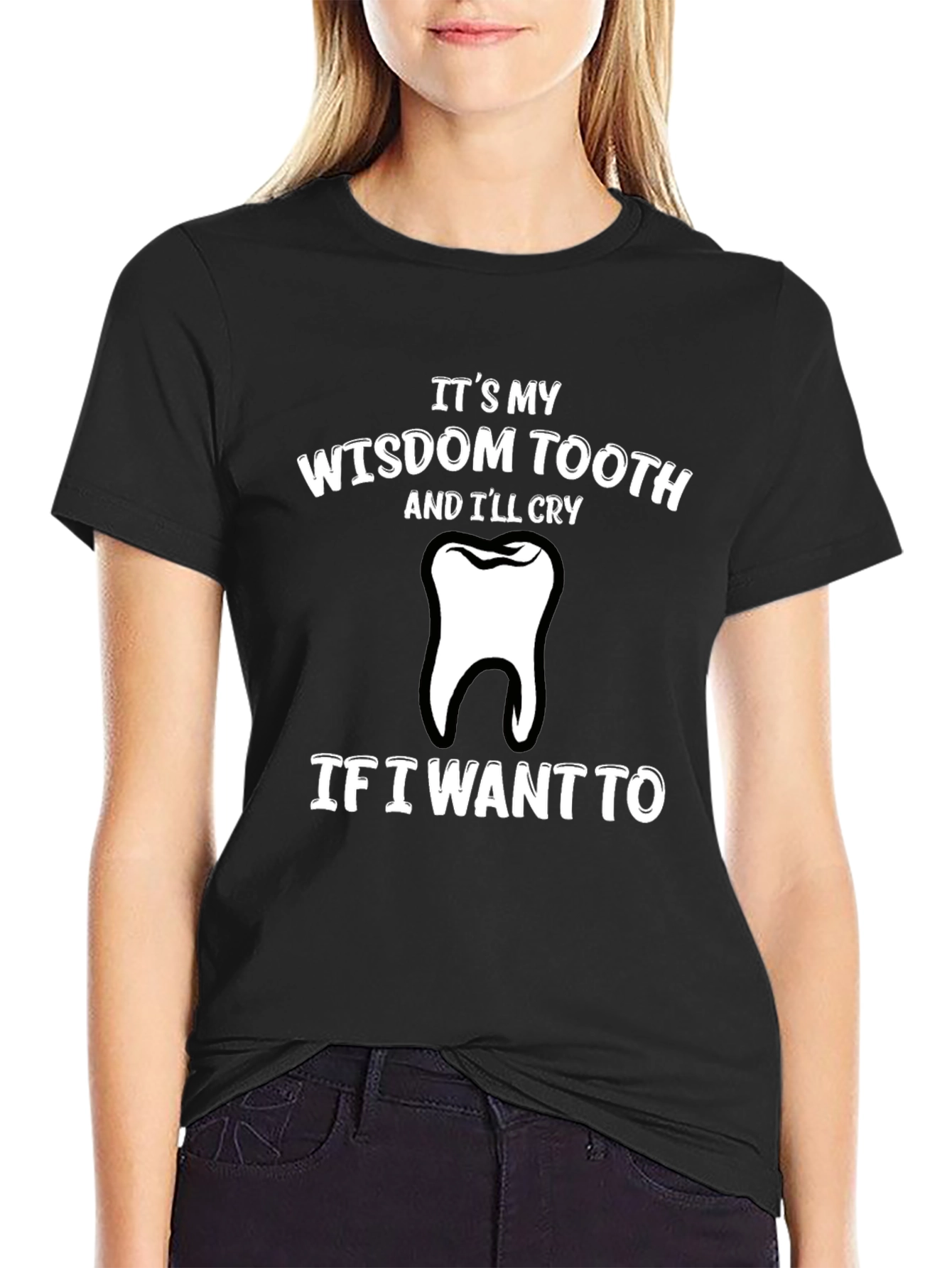 Wisdom Tooth Graphic T-Shirt - Funny and Comfortable!