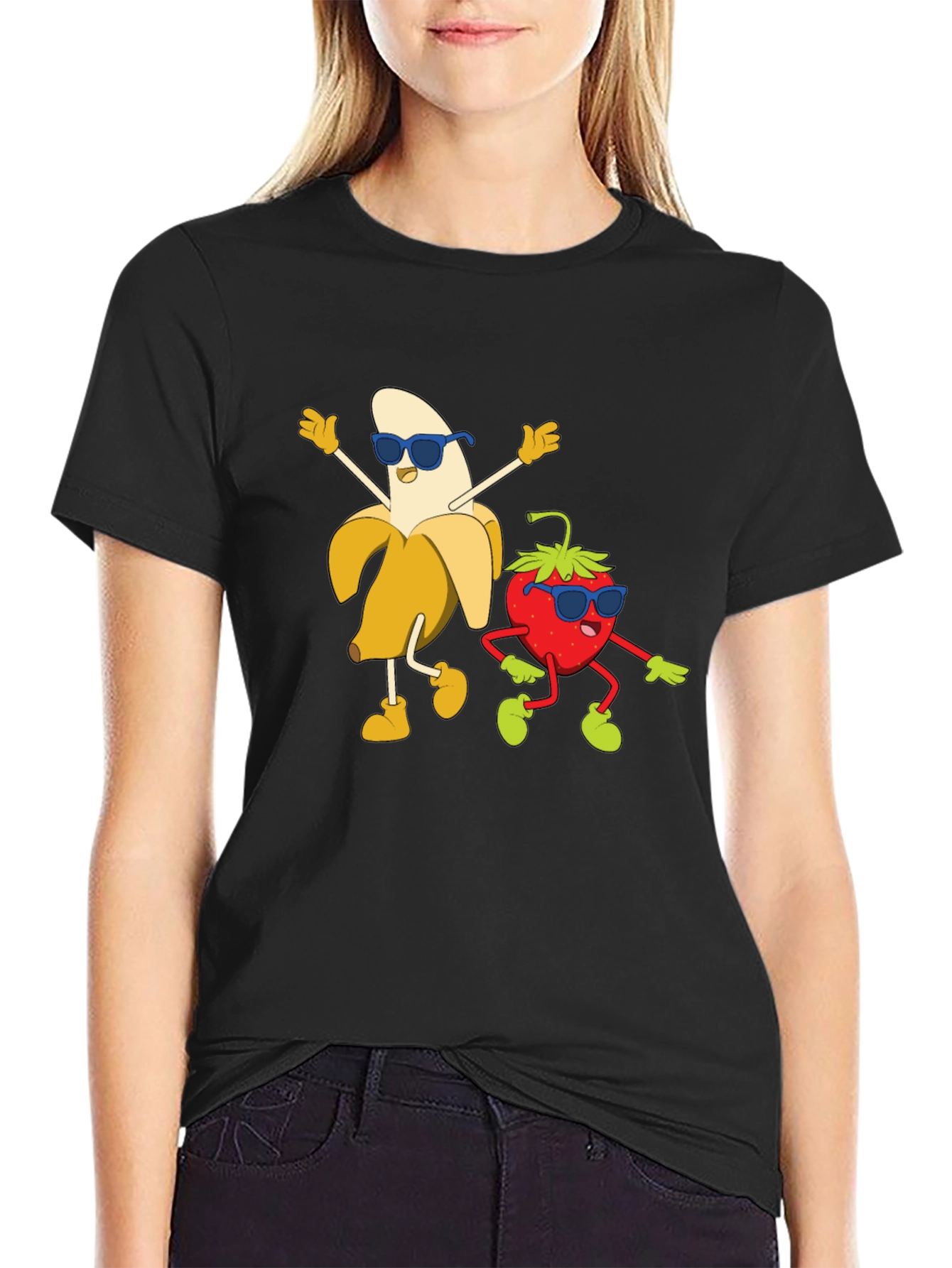Funny Fruit Dance Graphic Tee