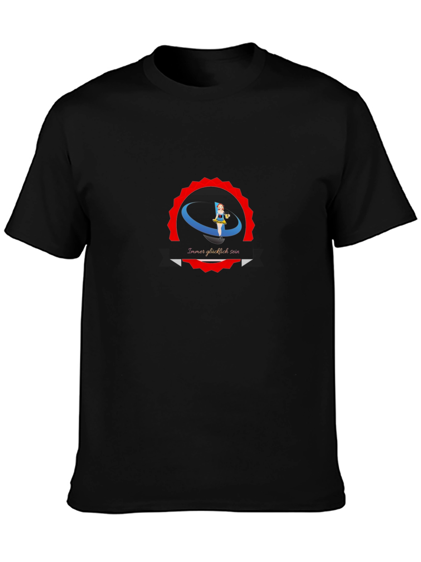 Immer Glucklich Sein T-Shirt