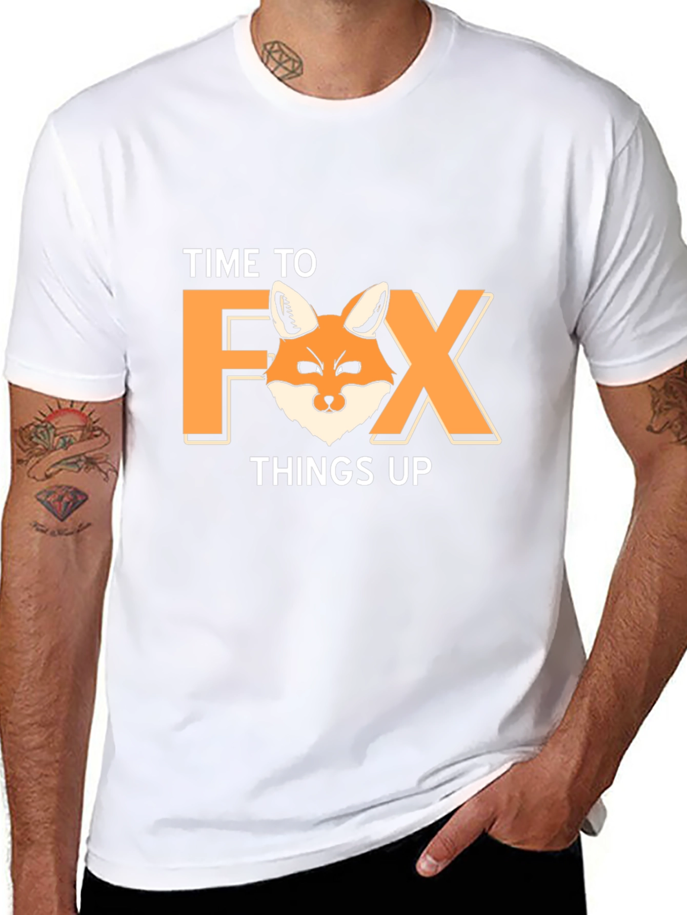 Time to Fox Things Up Graphic Tee