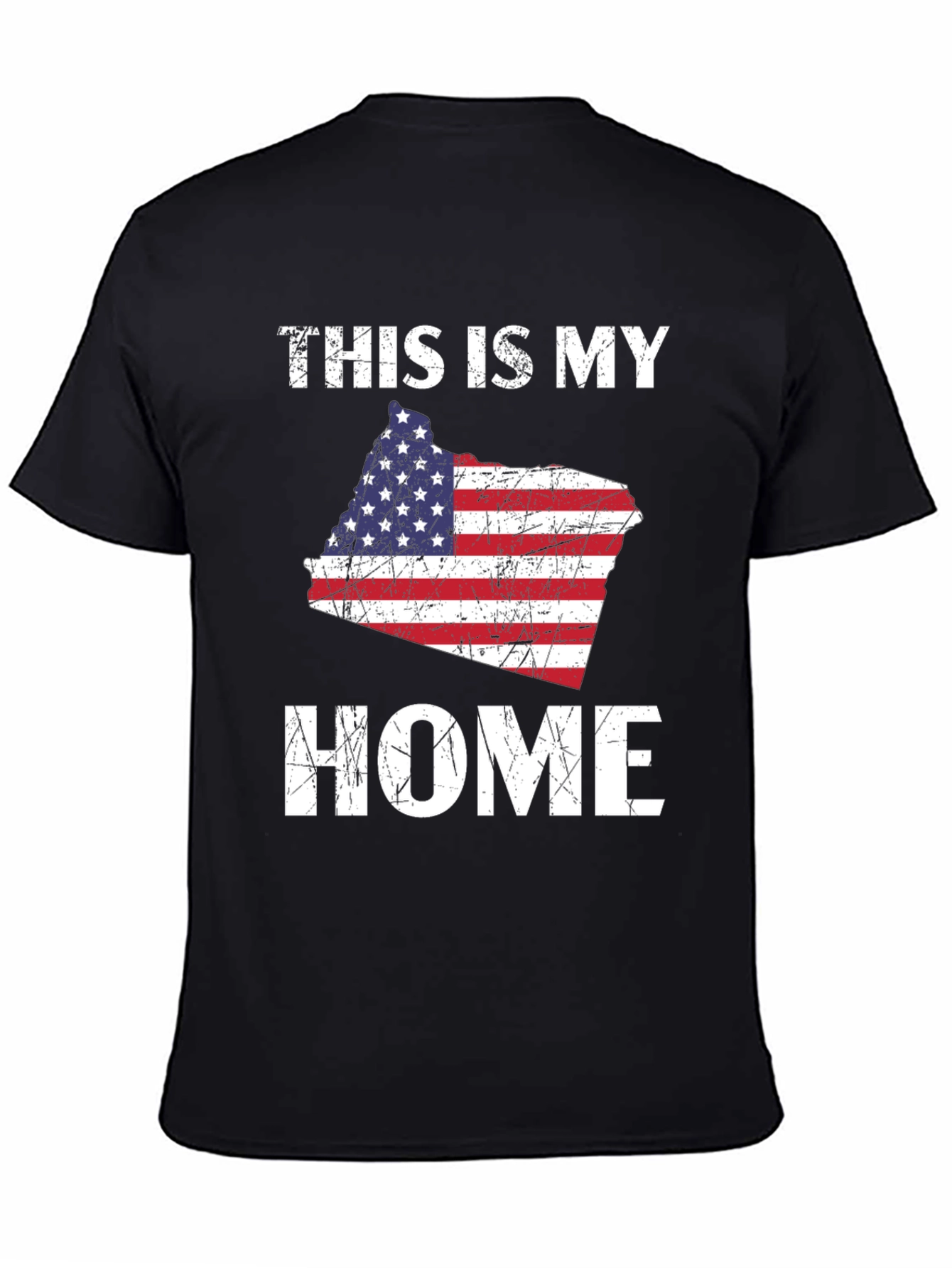 This Is My Home American Flag T-Shirt
