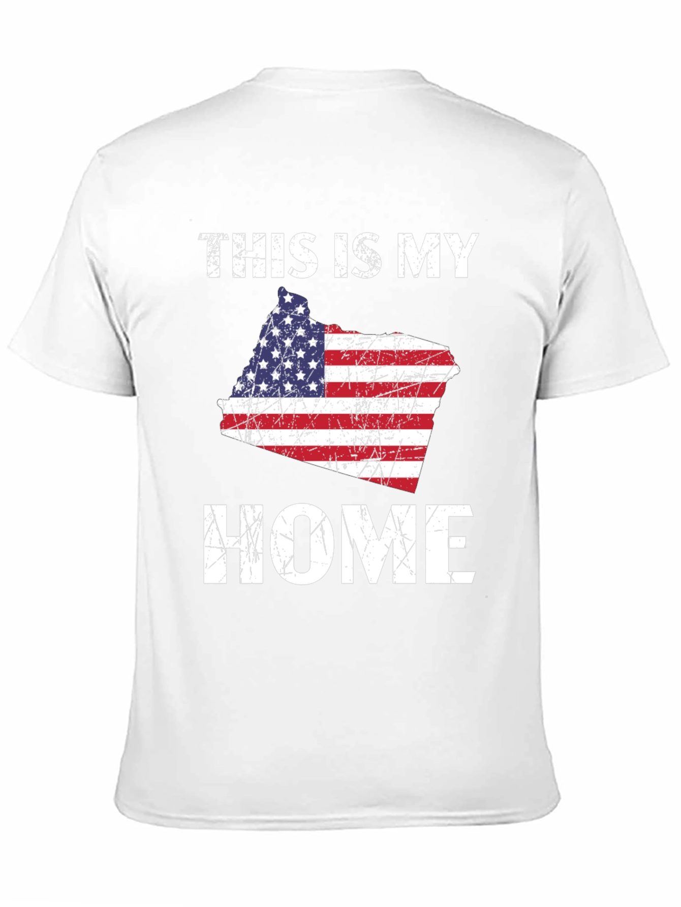This Is My Home American Flag T-Shirt