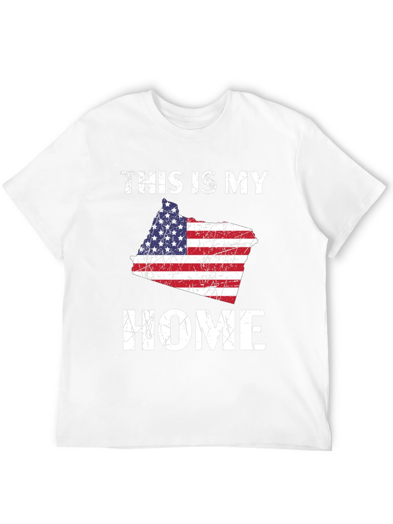 This Is My Home American Flag T-Shirt