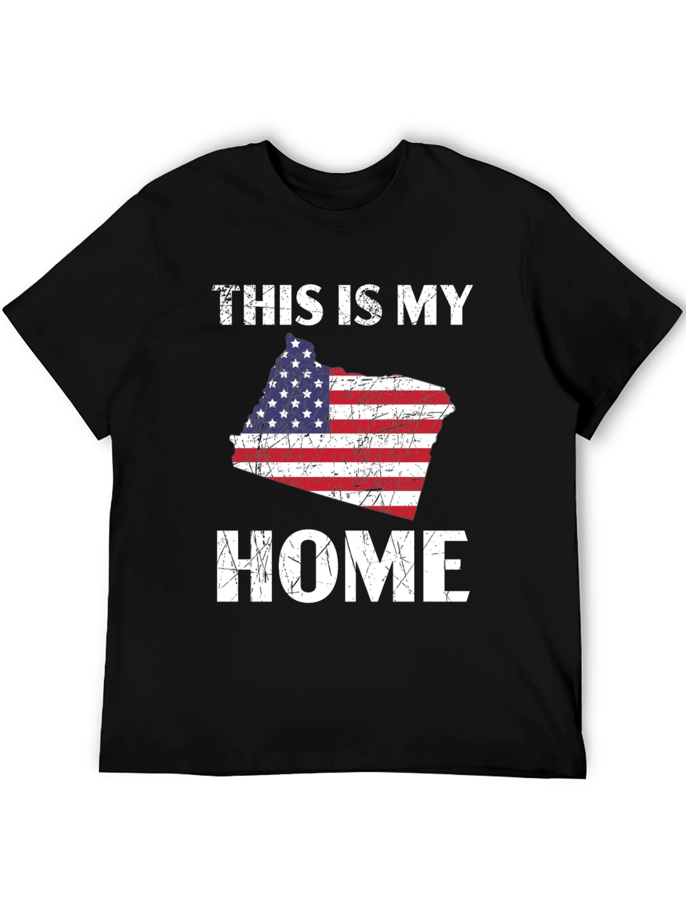 This Is My Home American Flag T-Shirt