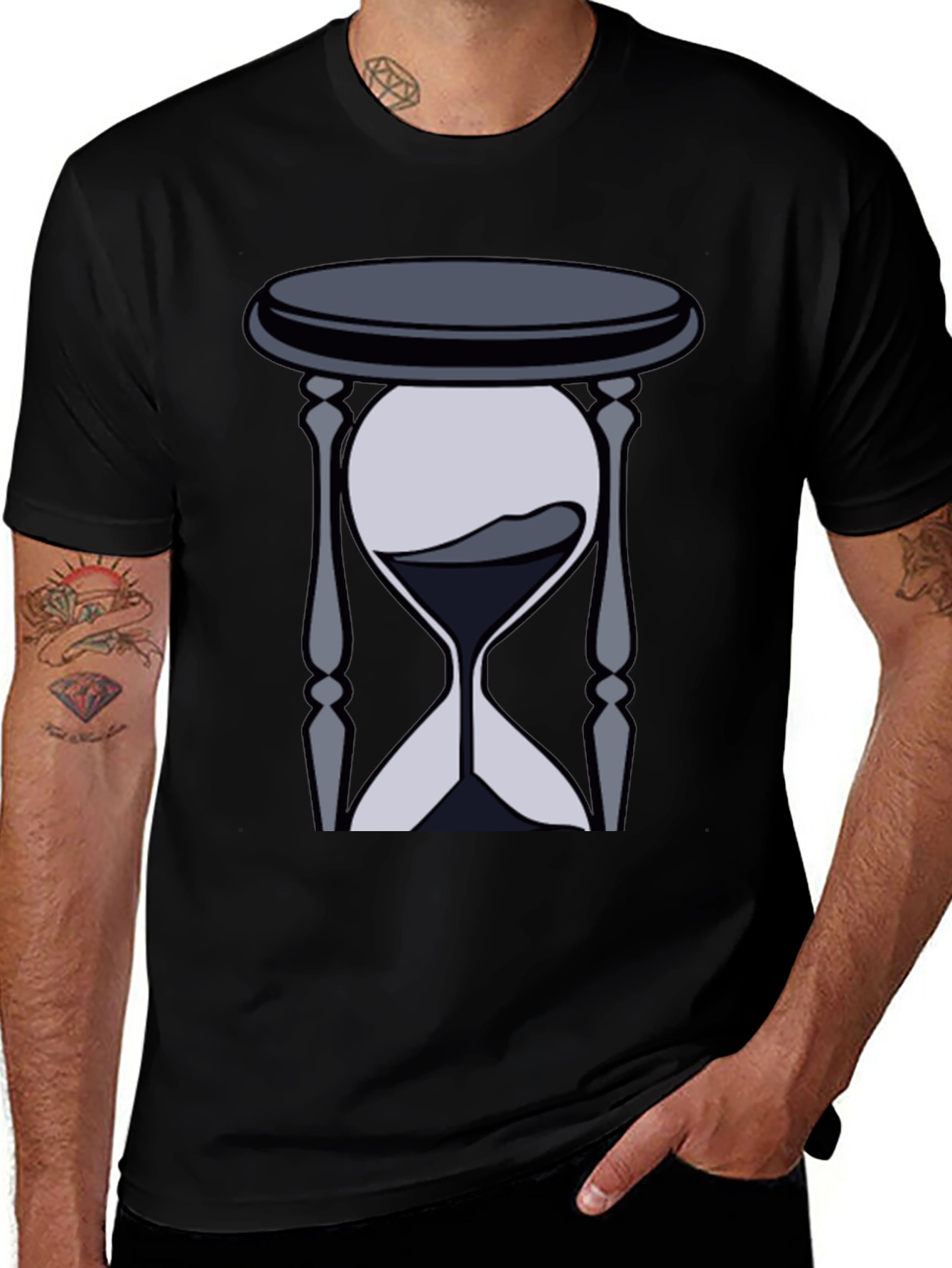 Hourglass Graphic Tee - Timeless Style