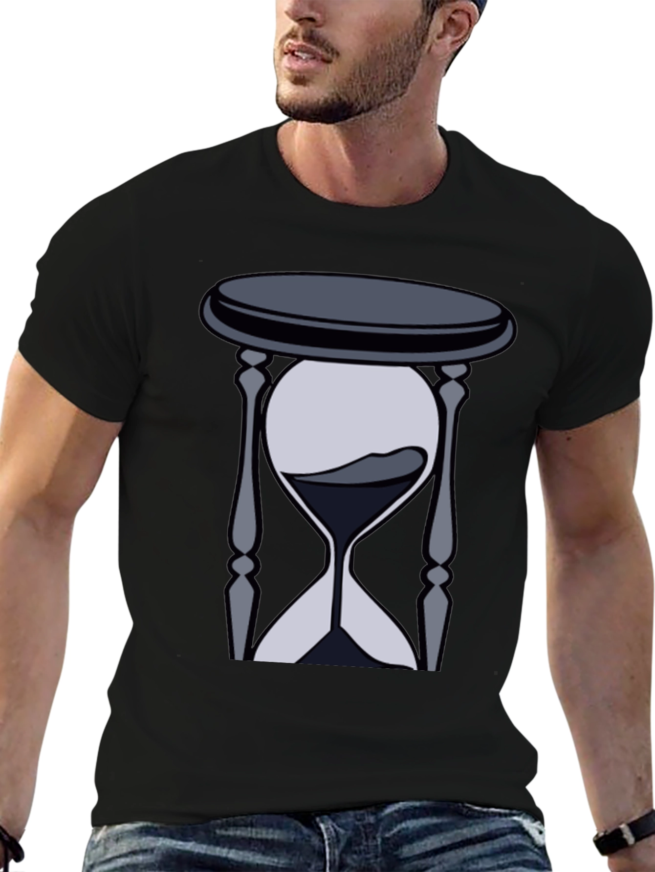 Hourglass Graphic Tee - Timeless Style