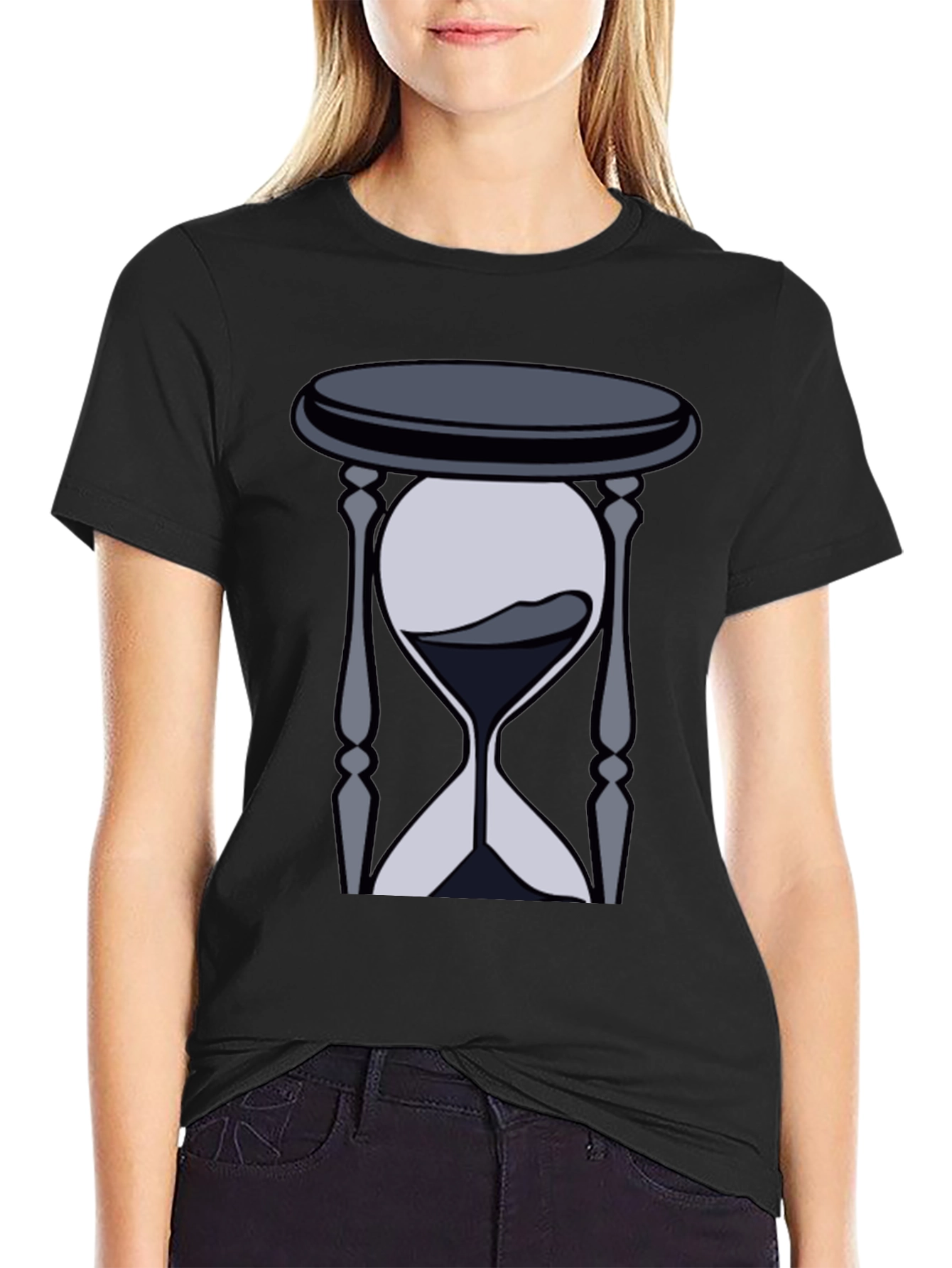 Hourglass Graphic Tee - Timeless Style